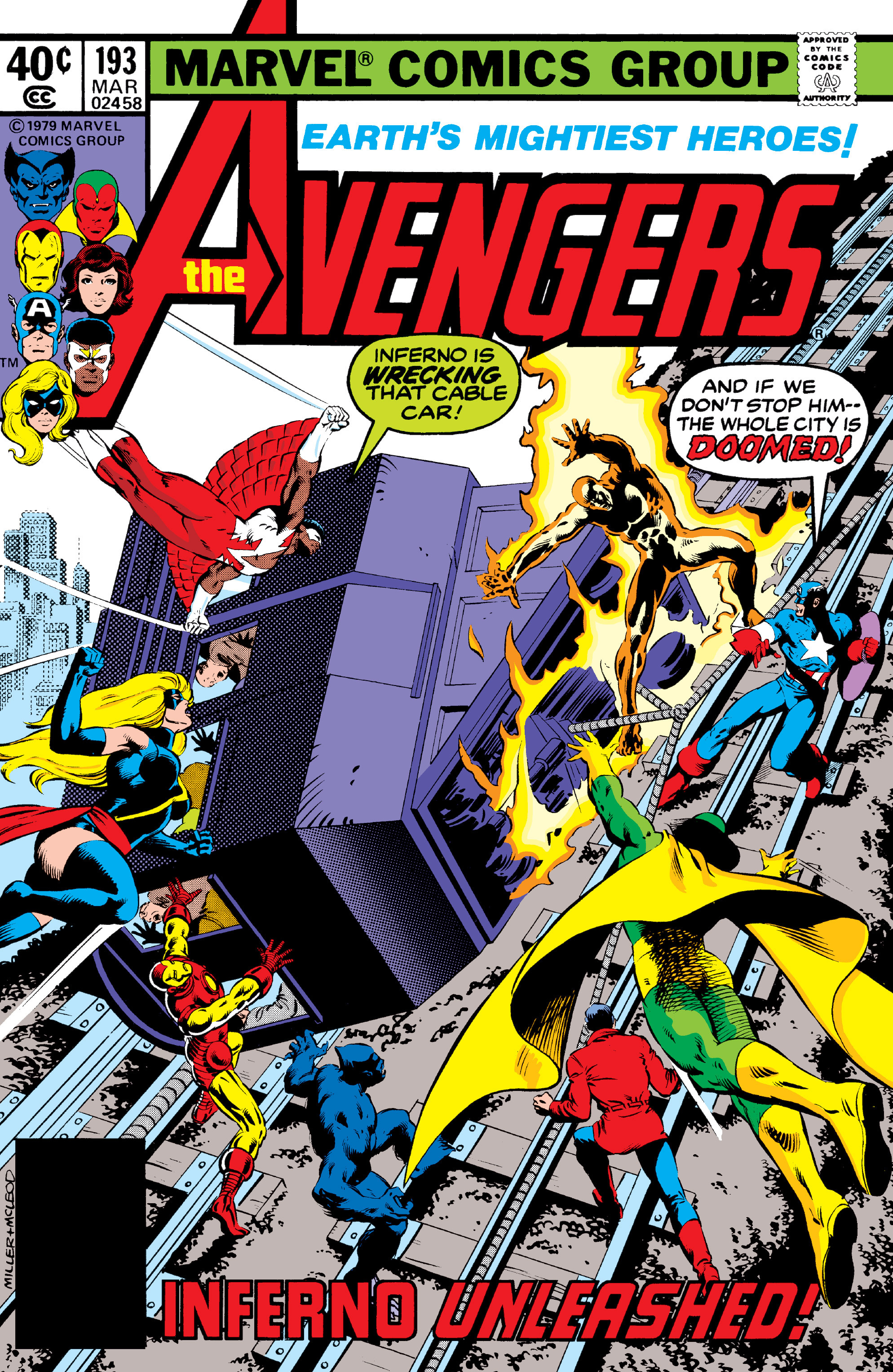 Read online The Avengers (1963) comic -  Issue #193 - 1