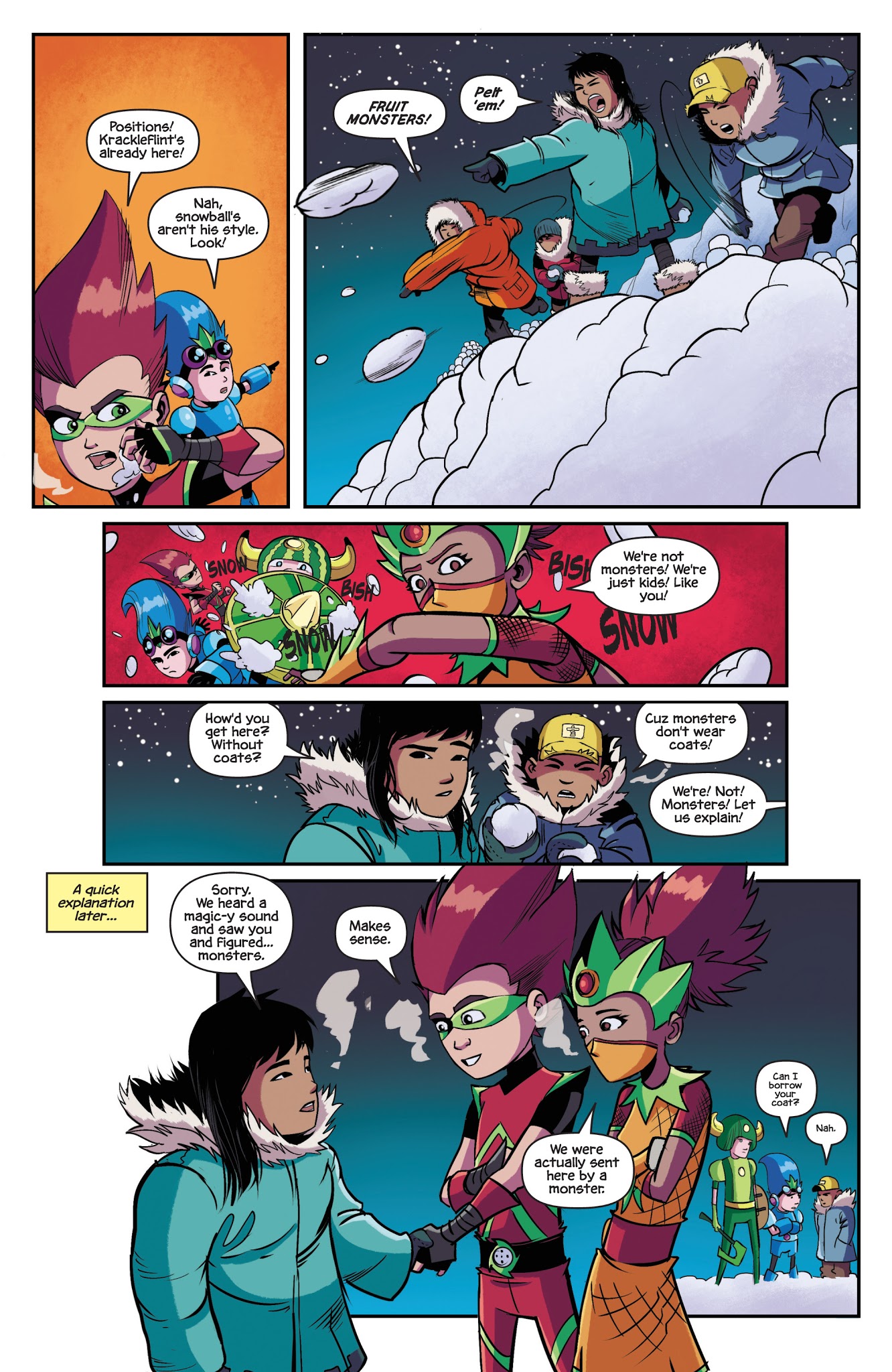 Read online Fruit Ninja comic -  Issue #3 - 17
