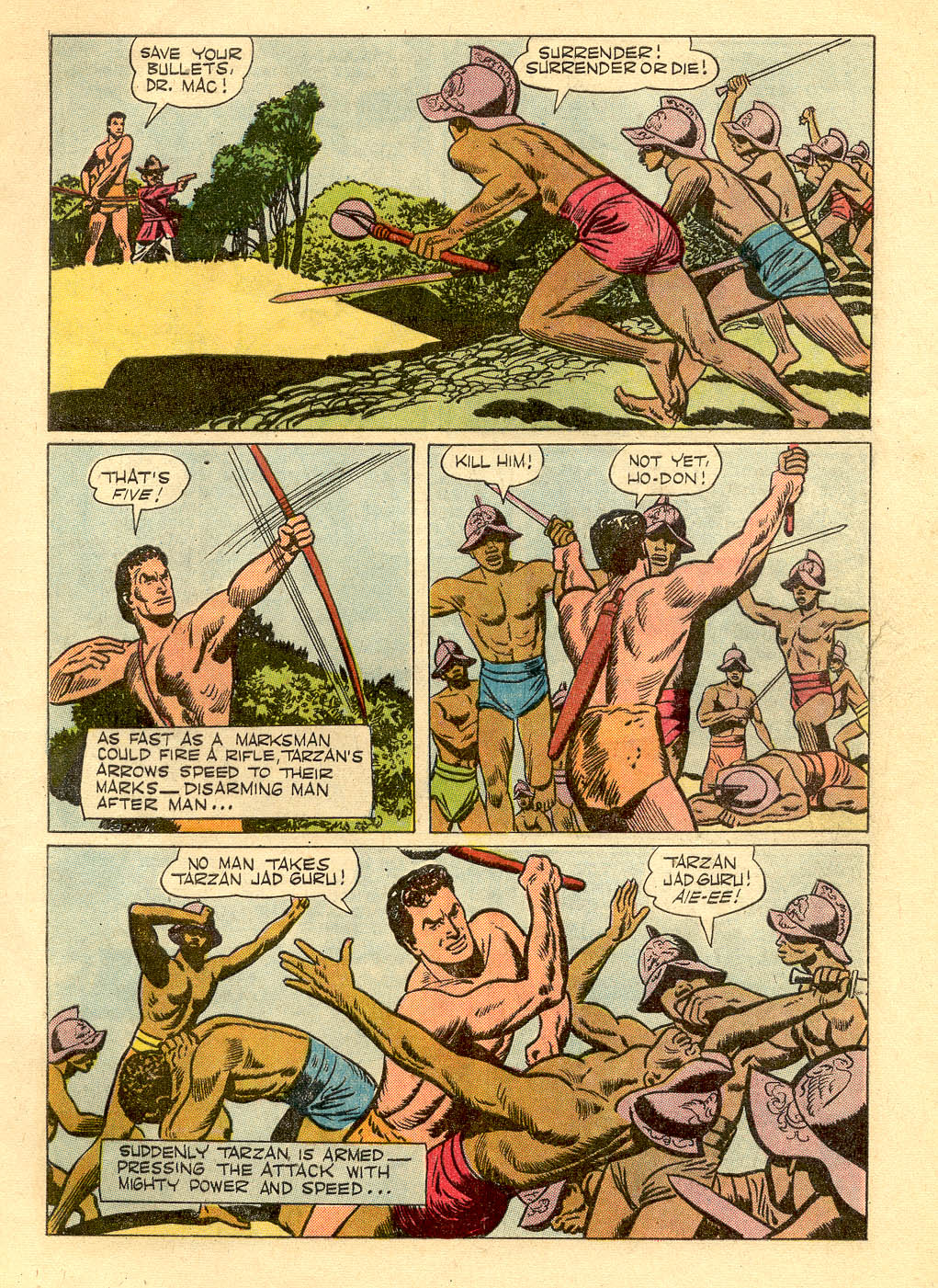 Read online Tarzan (1948) comic -  Issue #62 - 6