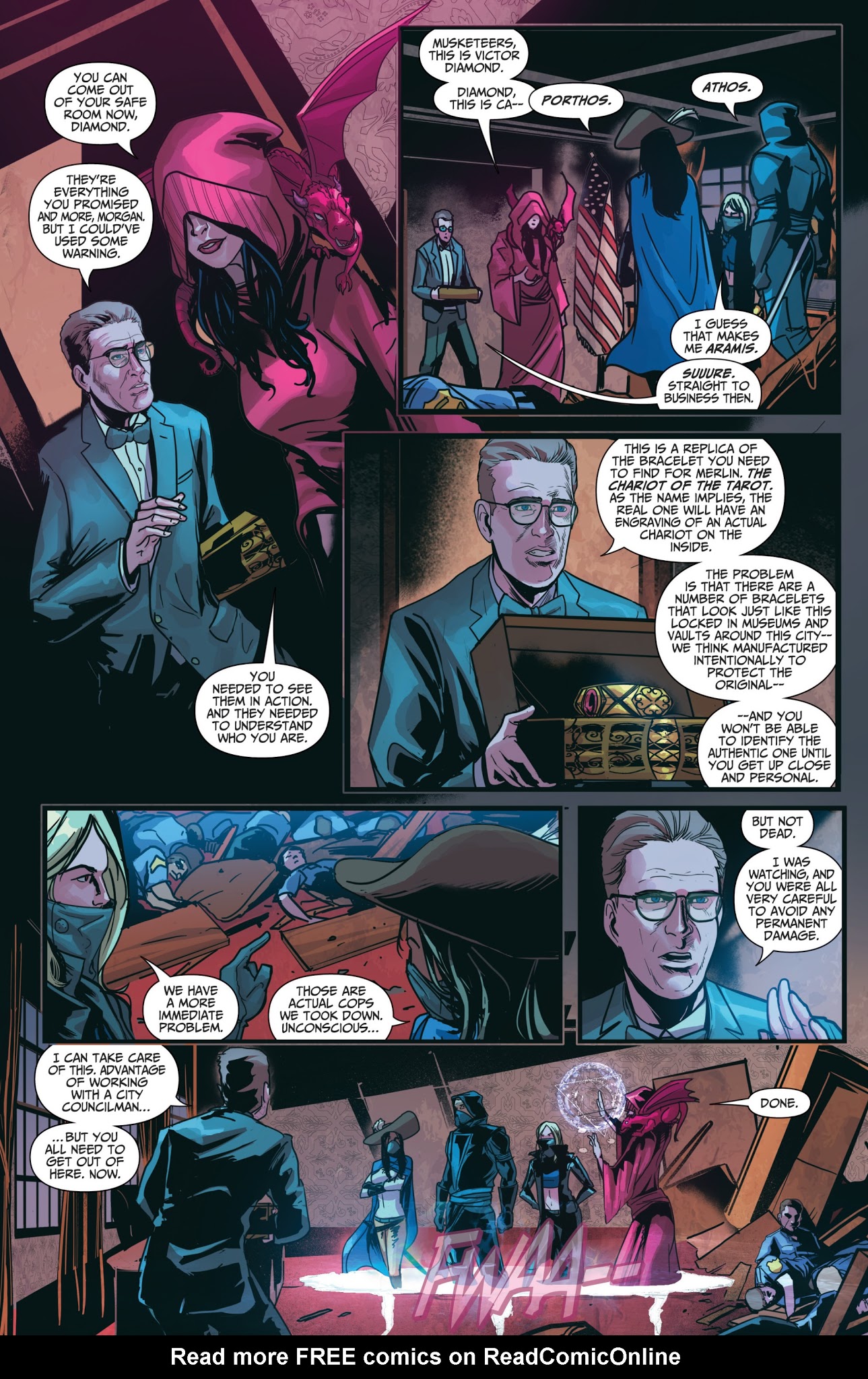 Read online The Musketeers comic -  Issue #1 - 16