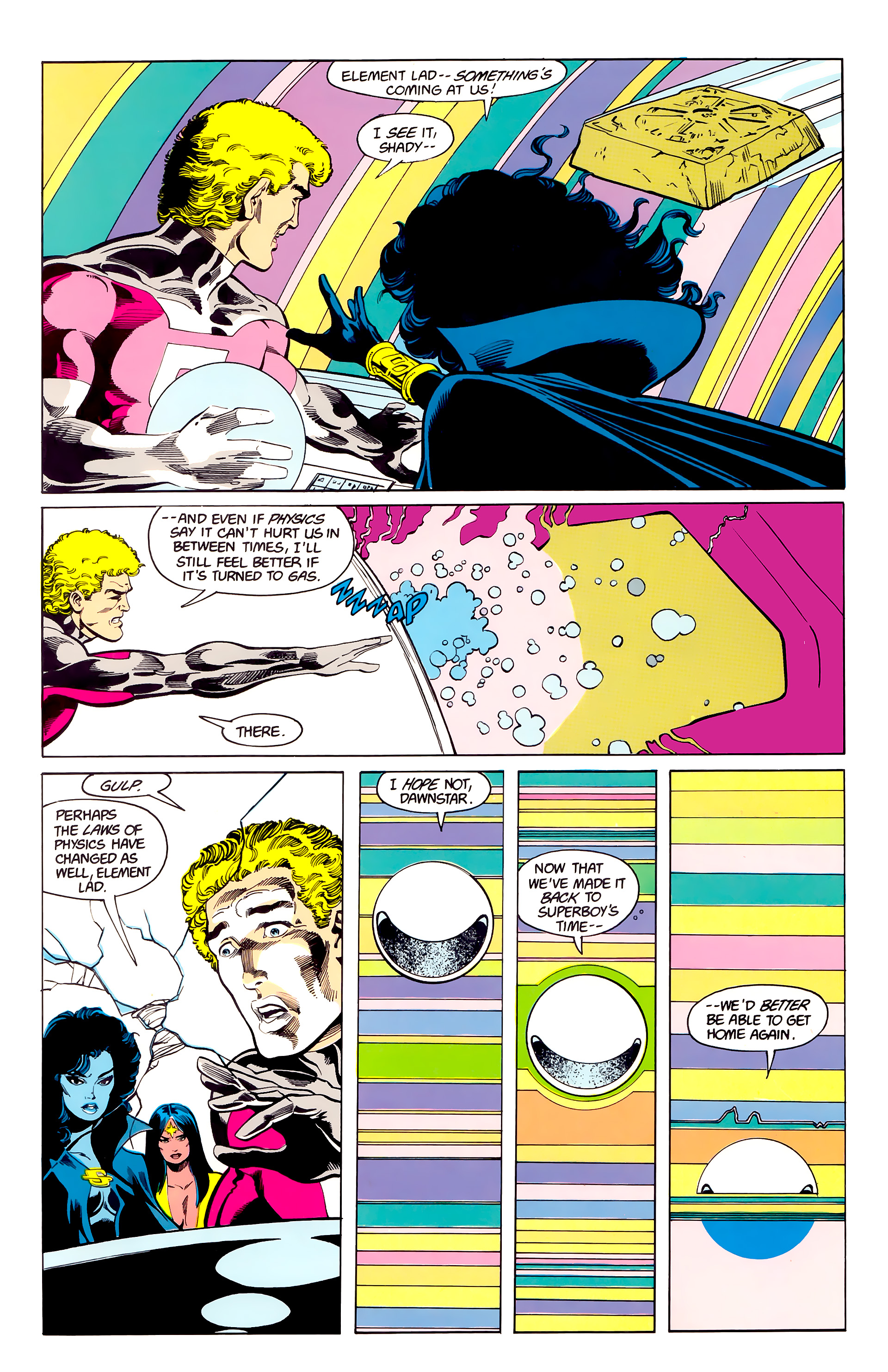 Read online Legion of Super-Heroes (1984) comic -  Issue #23 - 19