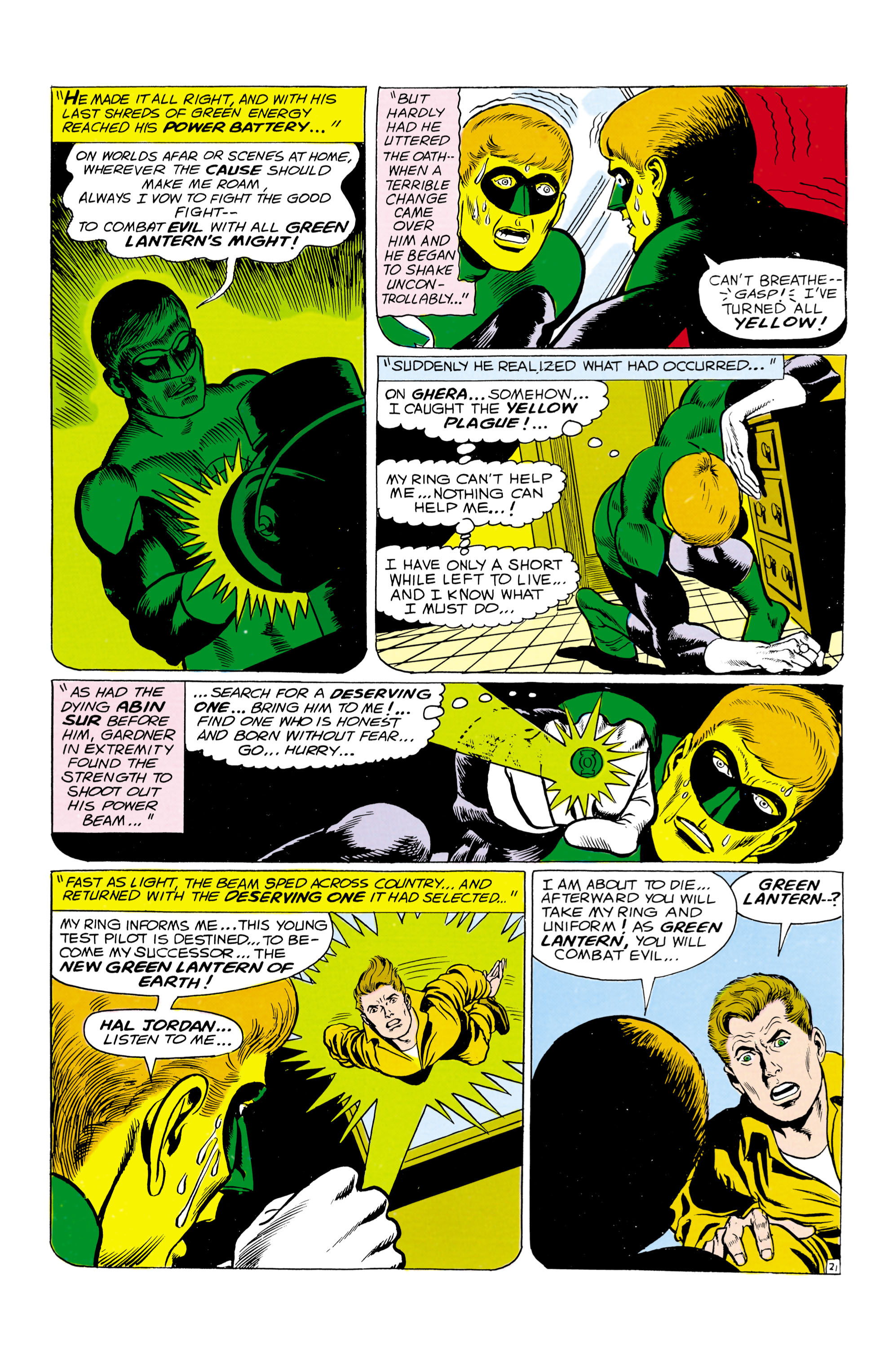 Green Lantern (1960) Issue #184 #187 - English 22