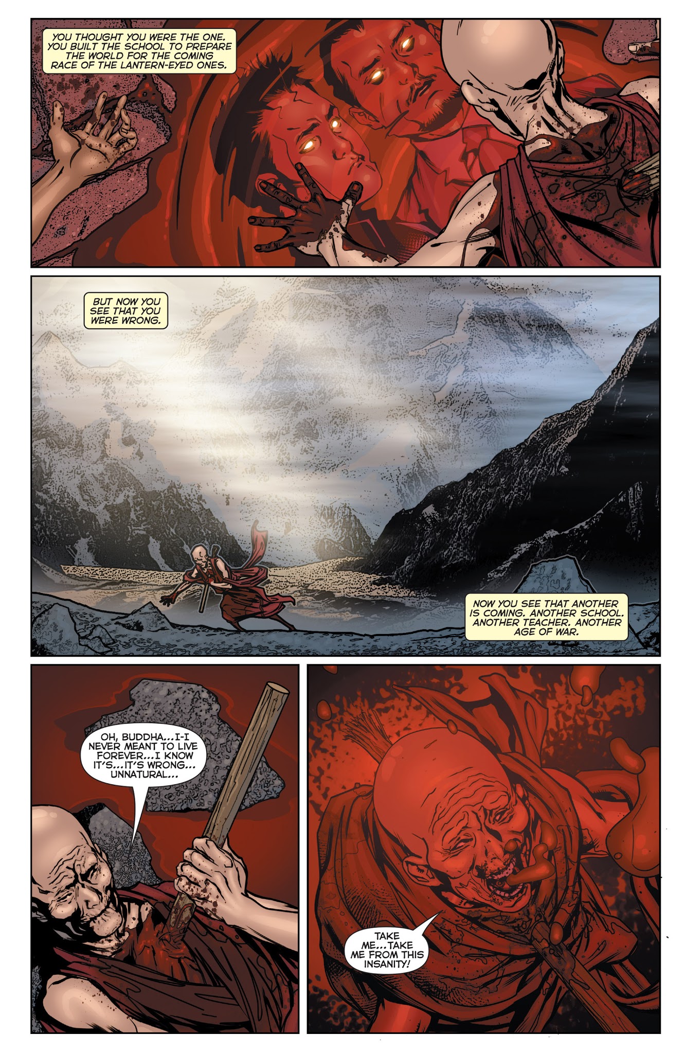 Read online Harbinger: Bleeding Monk comic -  Issue # Full - 17