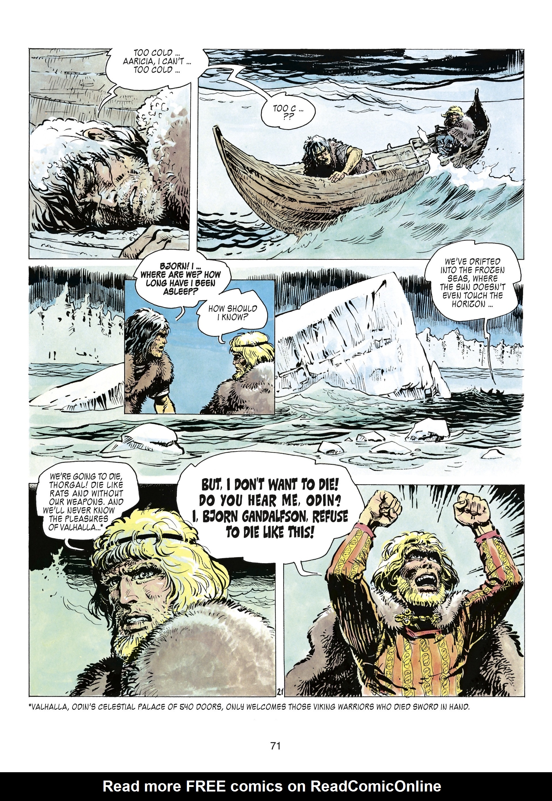 Read online Thorgal (2018) comic -  Issue #0 - 73
