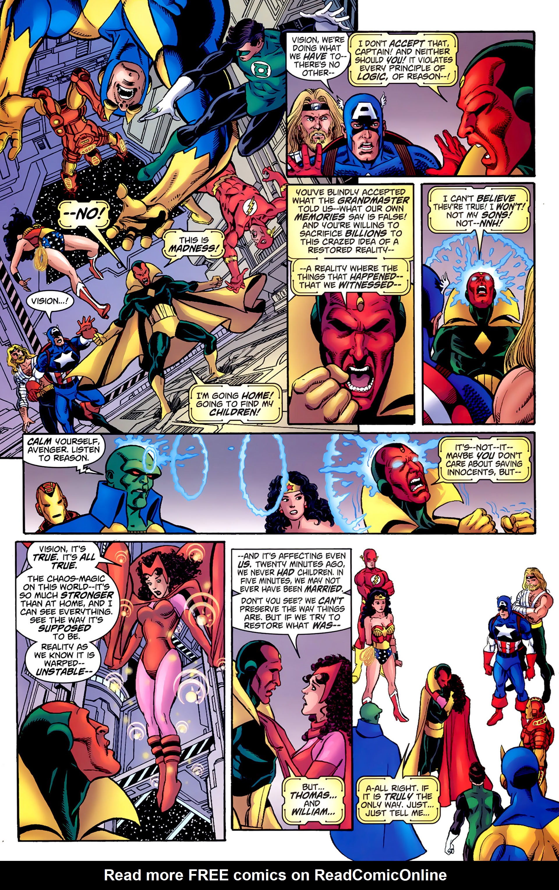 Read online JLA/Avengers comic -  Issue #4 - 7