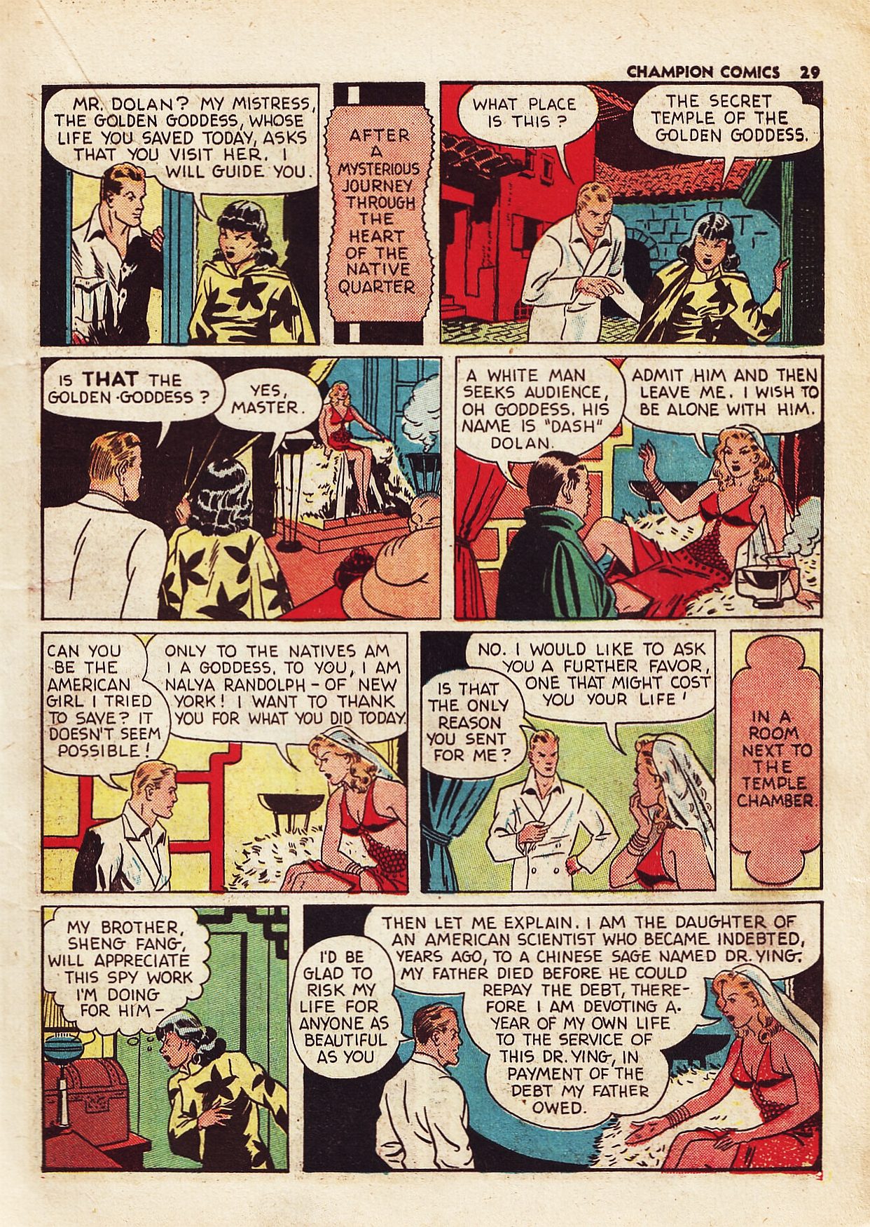 Read online Champion Comics comic -  Issue #6 - 31