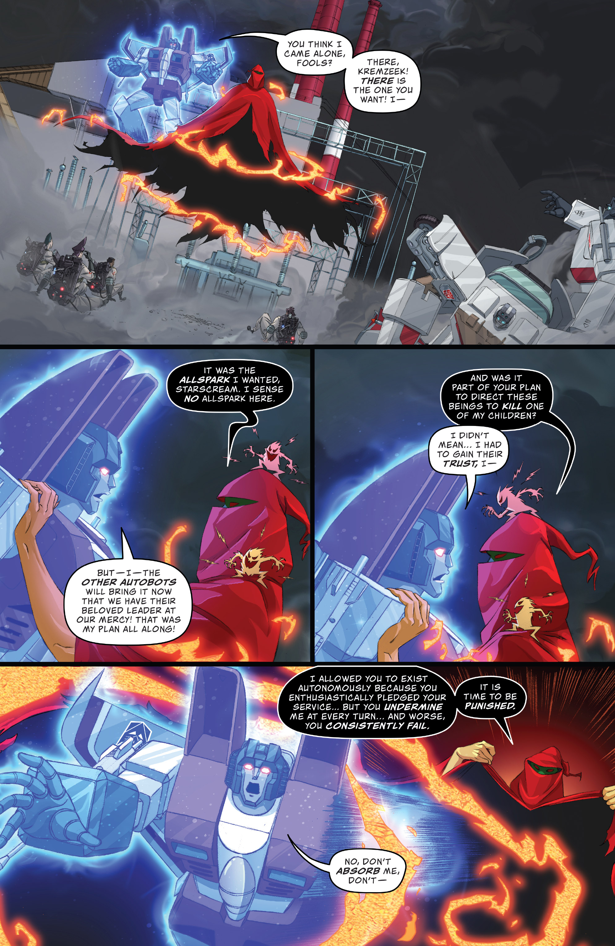Read online Transformers/Ghostbusters comic -  Issue #4 - 13