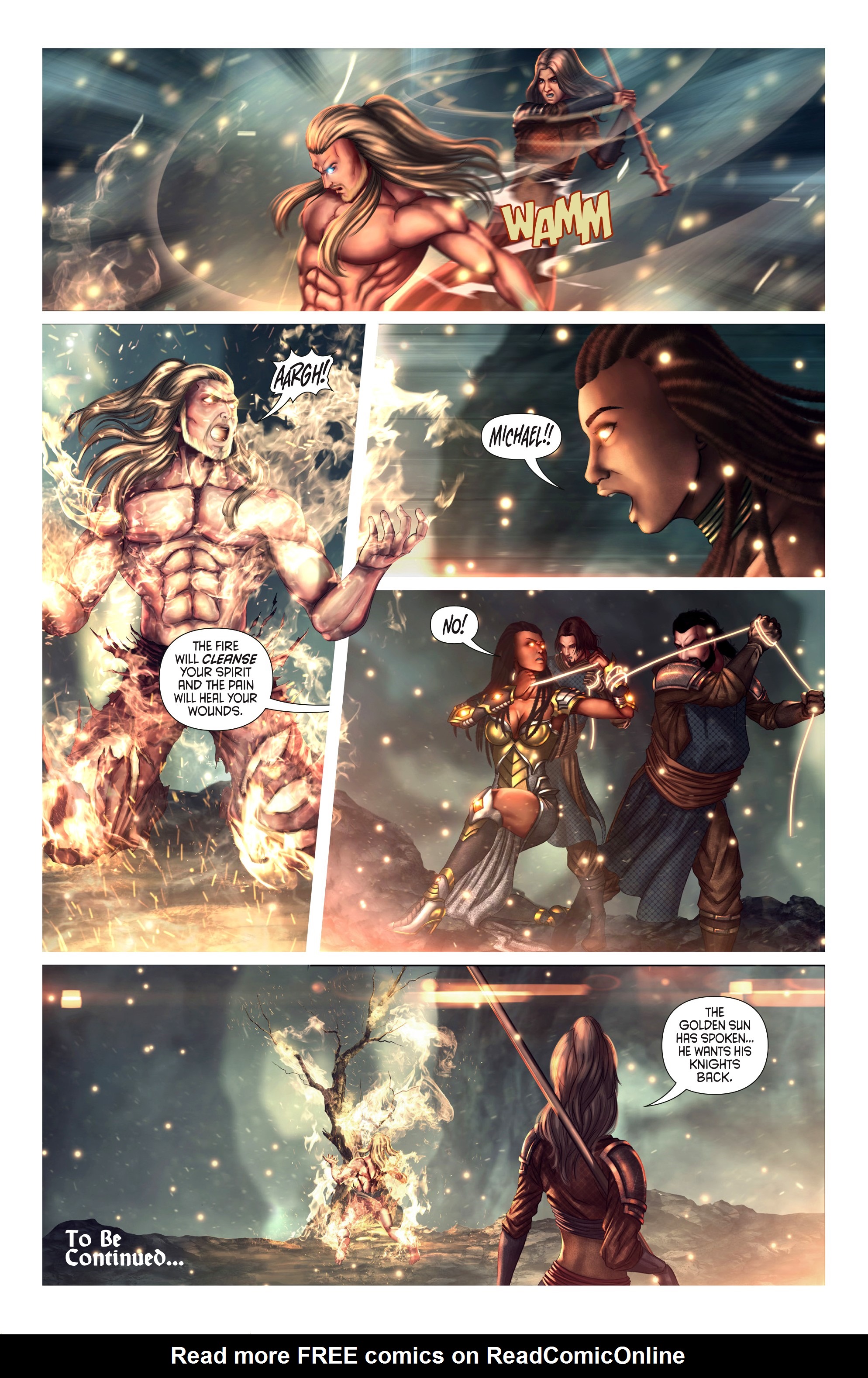 Read online Knights of the Golden Sun comic -  Issue #4 - 26