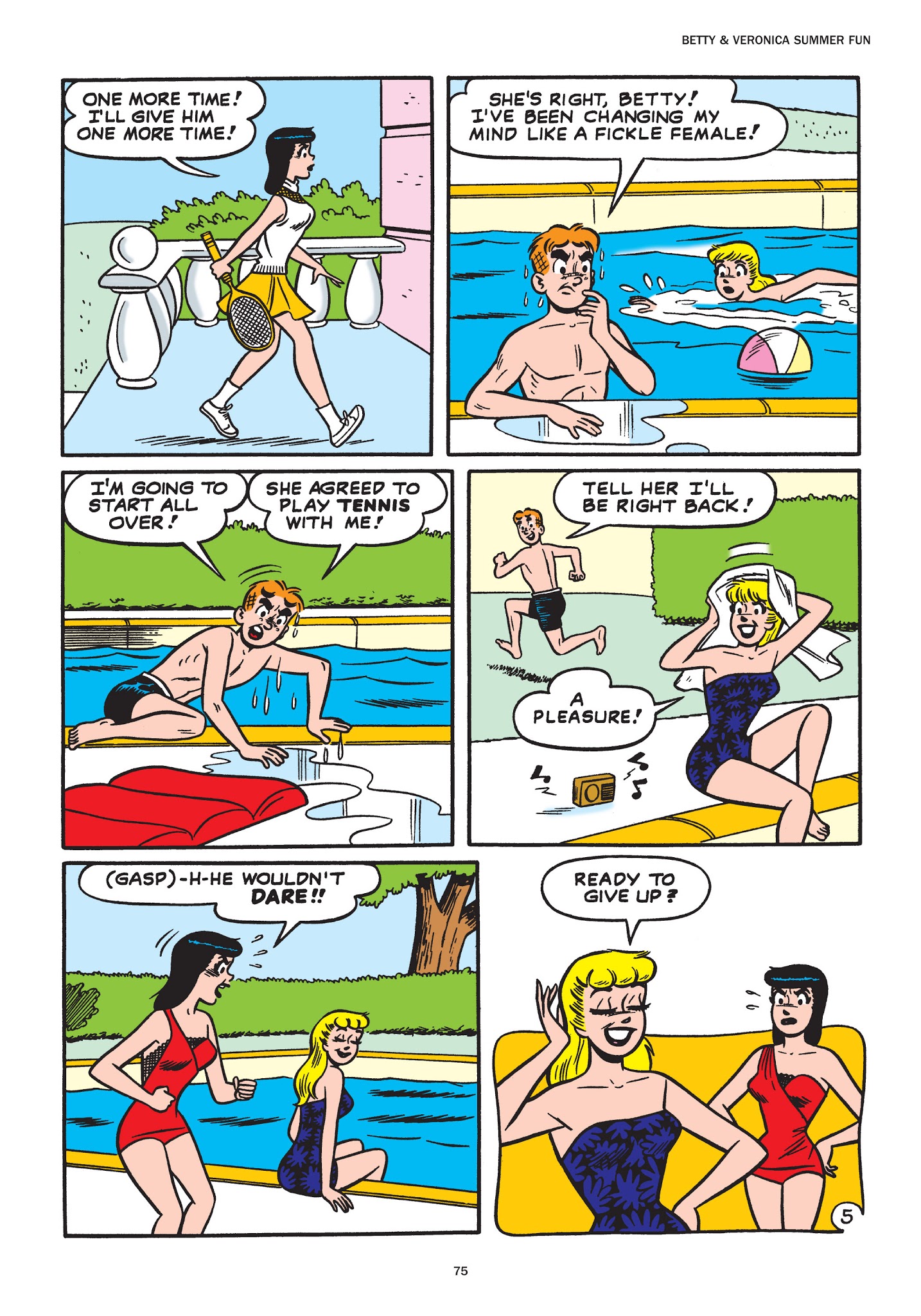 Read online Betty and Veronica Summer Fun comic -  Issue # TPB - 77