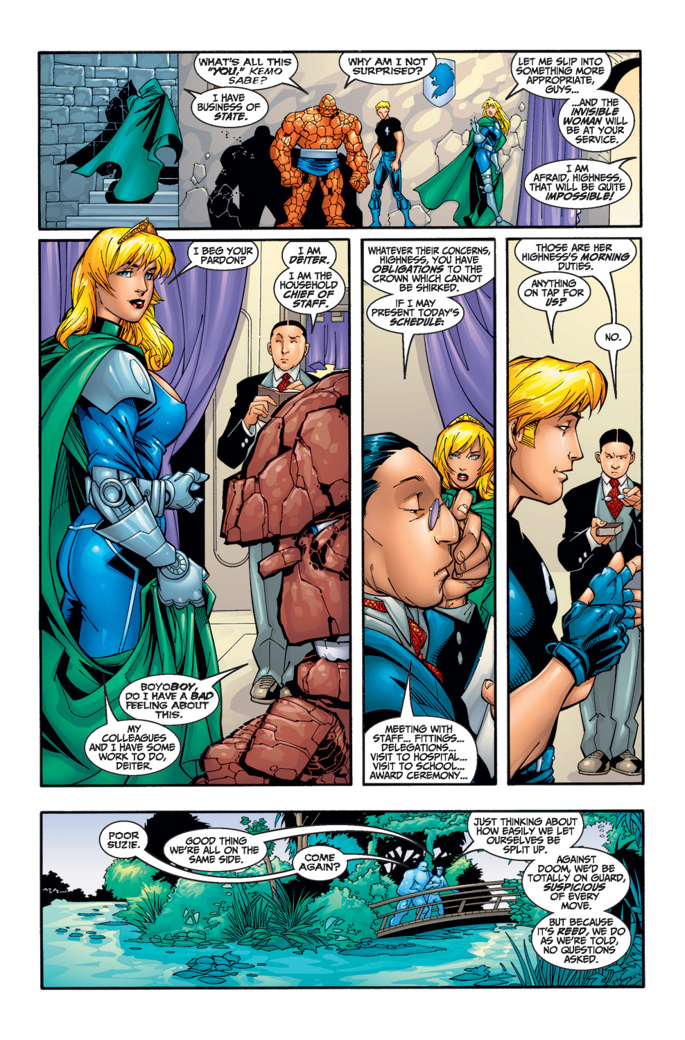 Read online Fantastic Four (1998) comic -  Issue #30 - 7