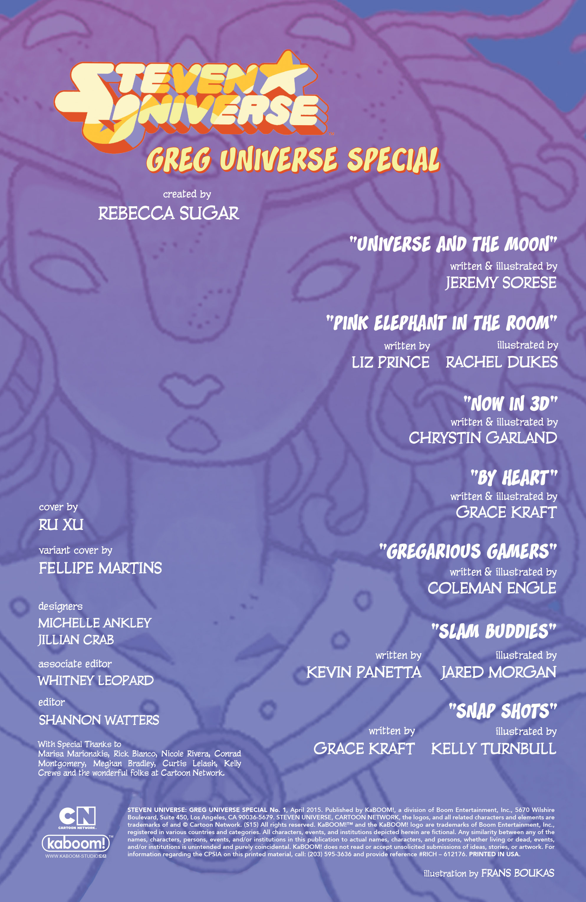 Read online Steven Universe: Greg Universe Special comic -  Issue # Full - 2