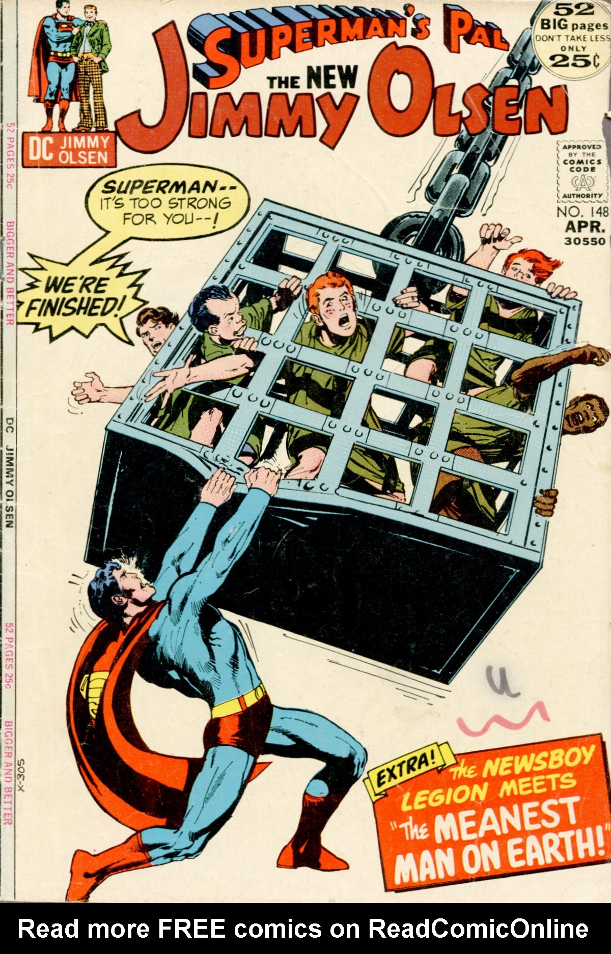 Read online Superman's Pal Jimmy Olsen comic -  Issue #148 - 1