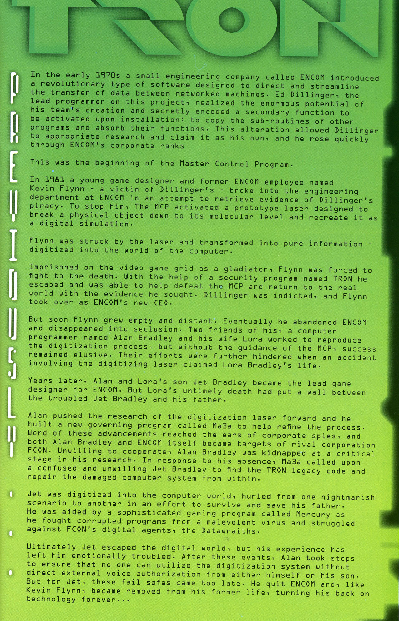 Read online TRON: Ghost in the Machine comic -  Issue #1 - 4