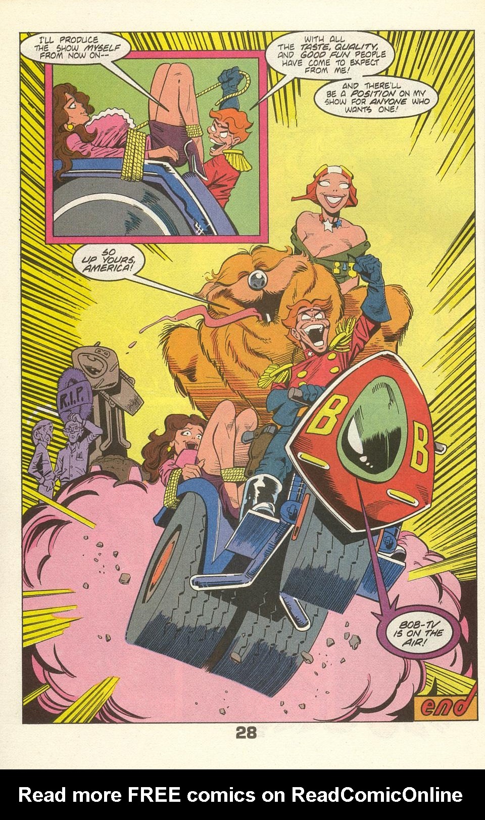 Read online American Flagg! comic -  Issue #35 - 34