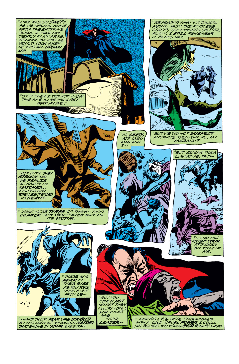 Read online Tomb of Dracula (1972) comic -  Issue #29 - 9