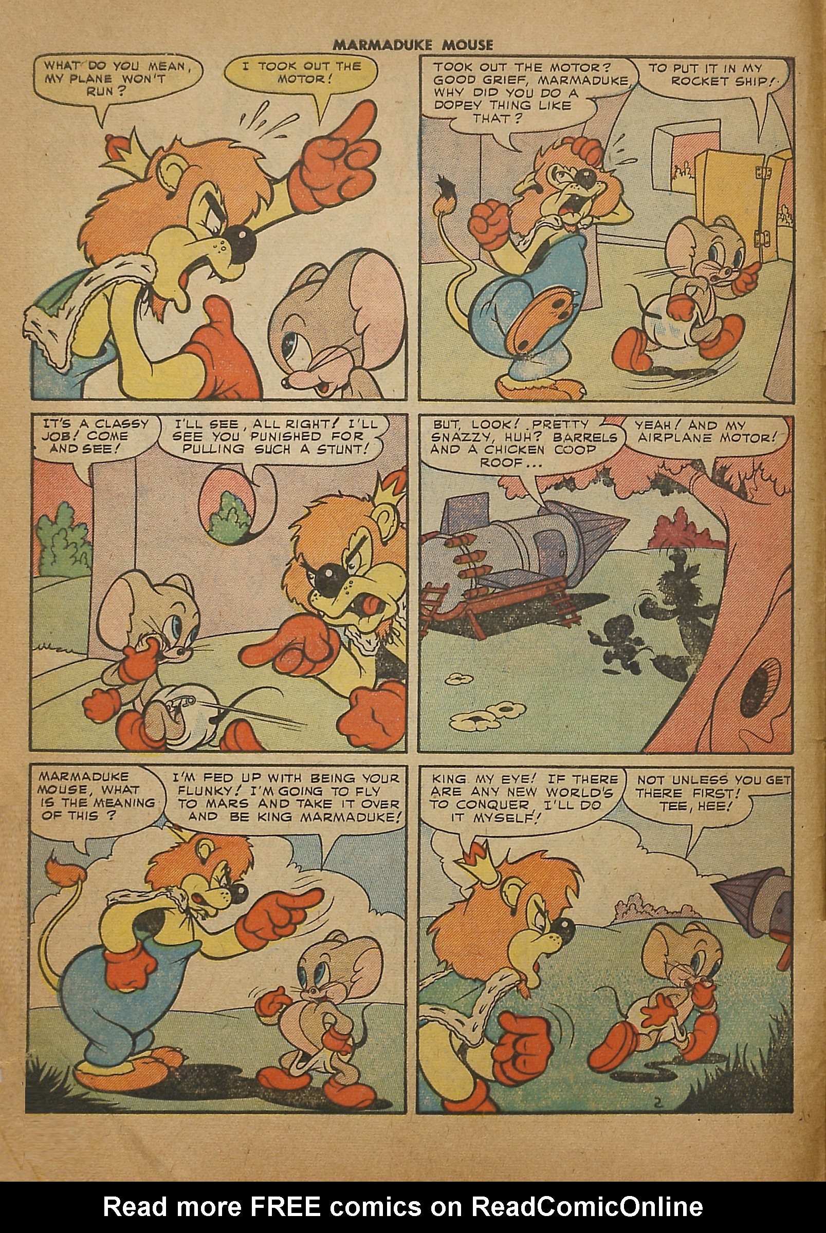 Read online Marmaduke Mouse comic -  Issue #51 - 4