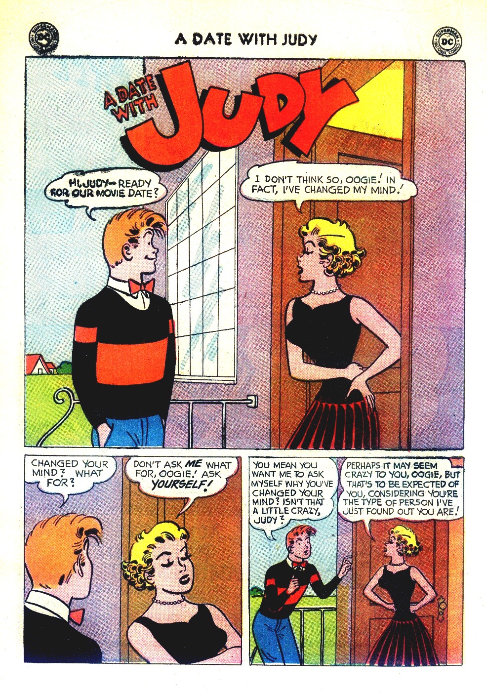 Read online A Date with Judy comic -  Issue #61 - 10