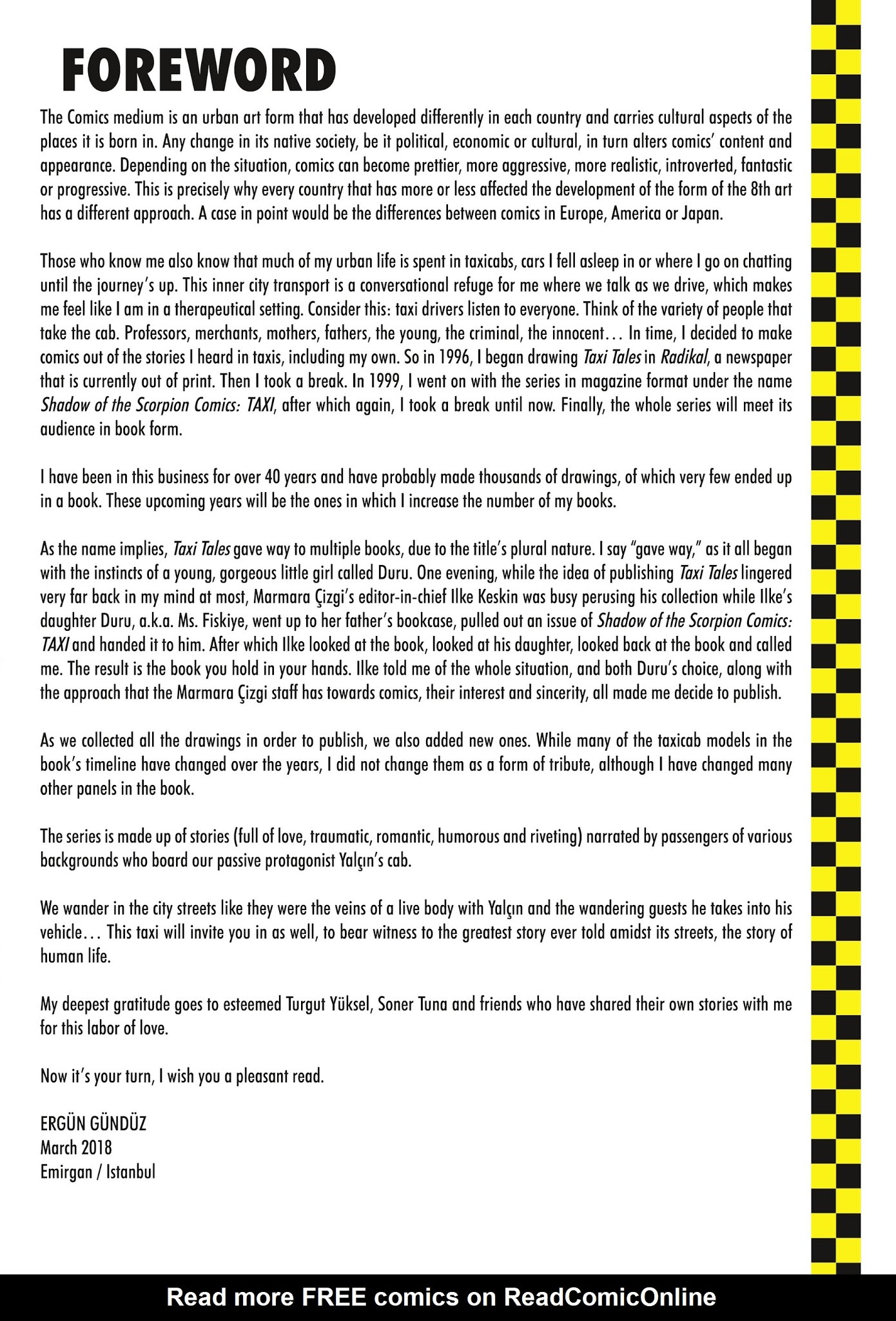 Read online Taxi Tales comic -  Issue # TPB - 5