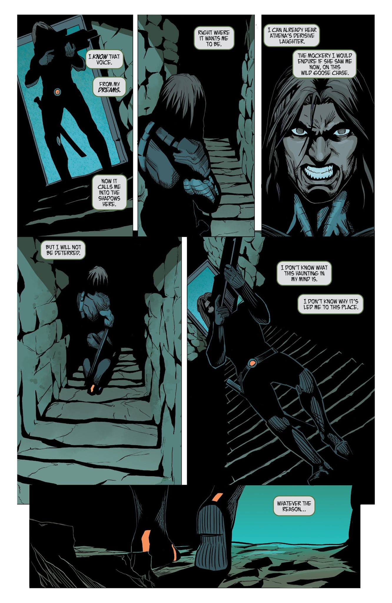 Read online Ares IX: Darkness comic -  Issue # Full - 8