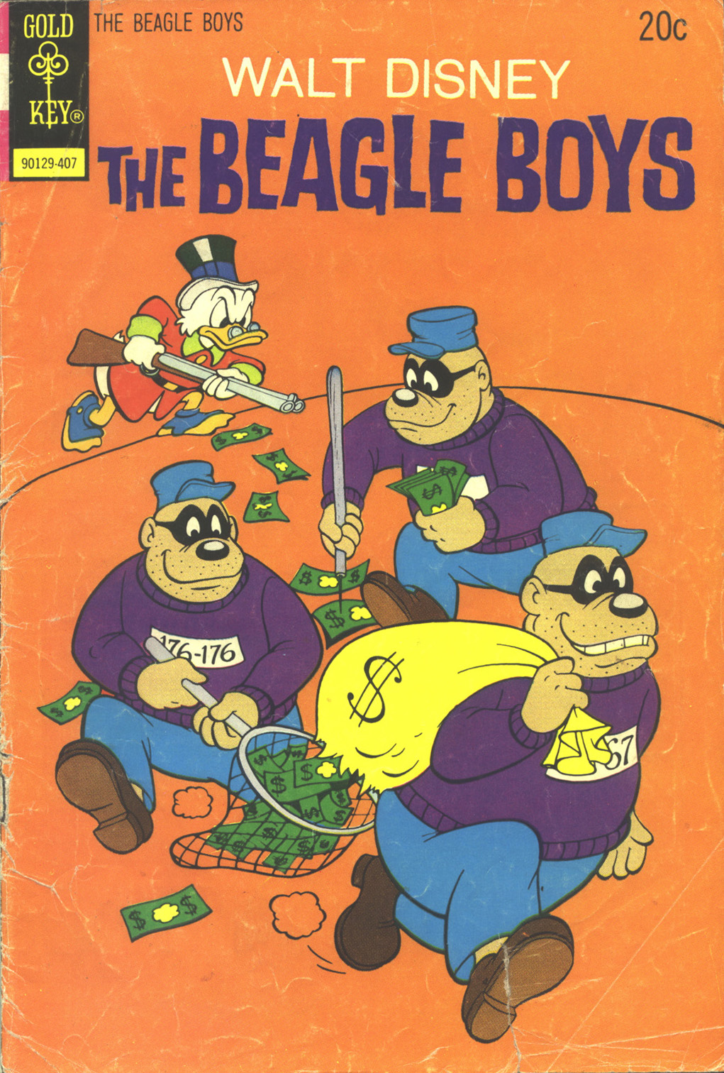 Read online Walt Disney THE BEAGLE BOYS comic -  Issue #21 - 1
