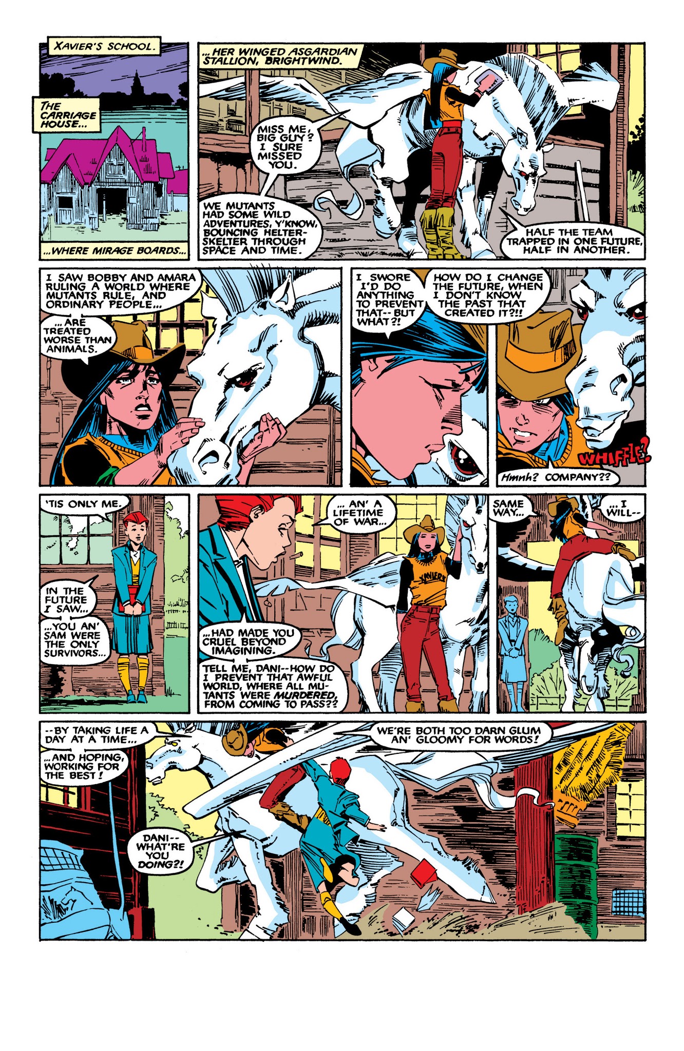Read online New Mutants Classic comic -  Issue # TPB 7 - 171