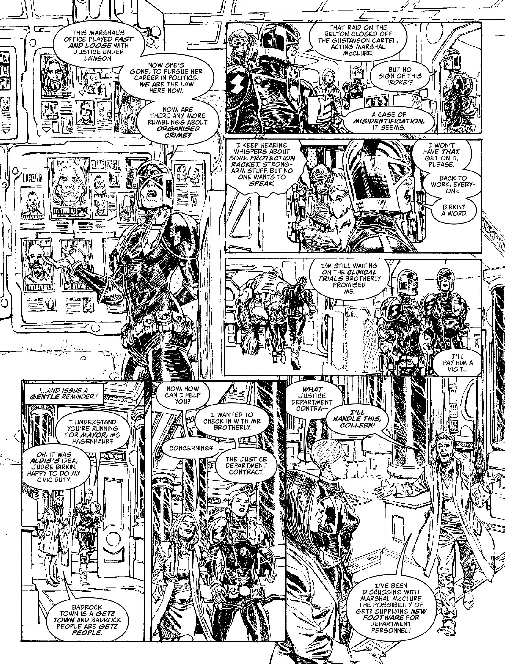 Read online Judge Dredd Megazine (Vol. 5) comic -  Issue #439 - 50