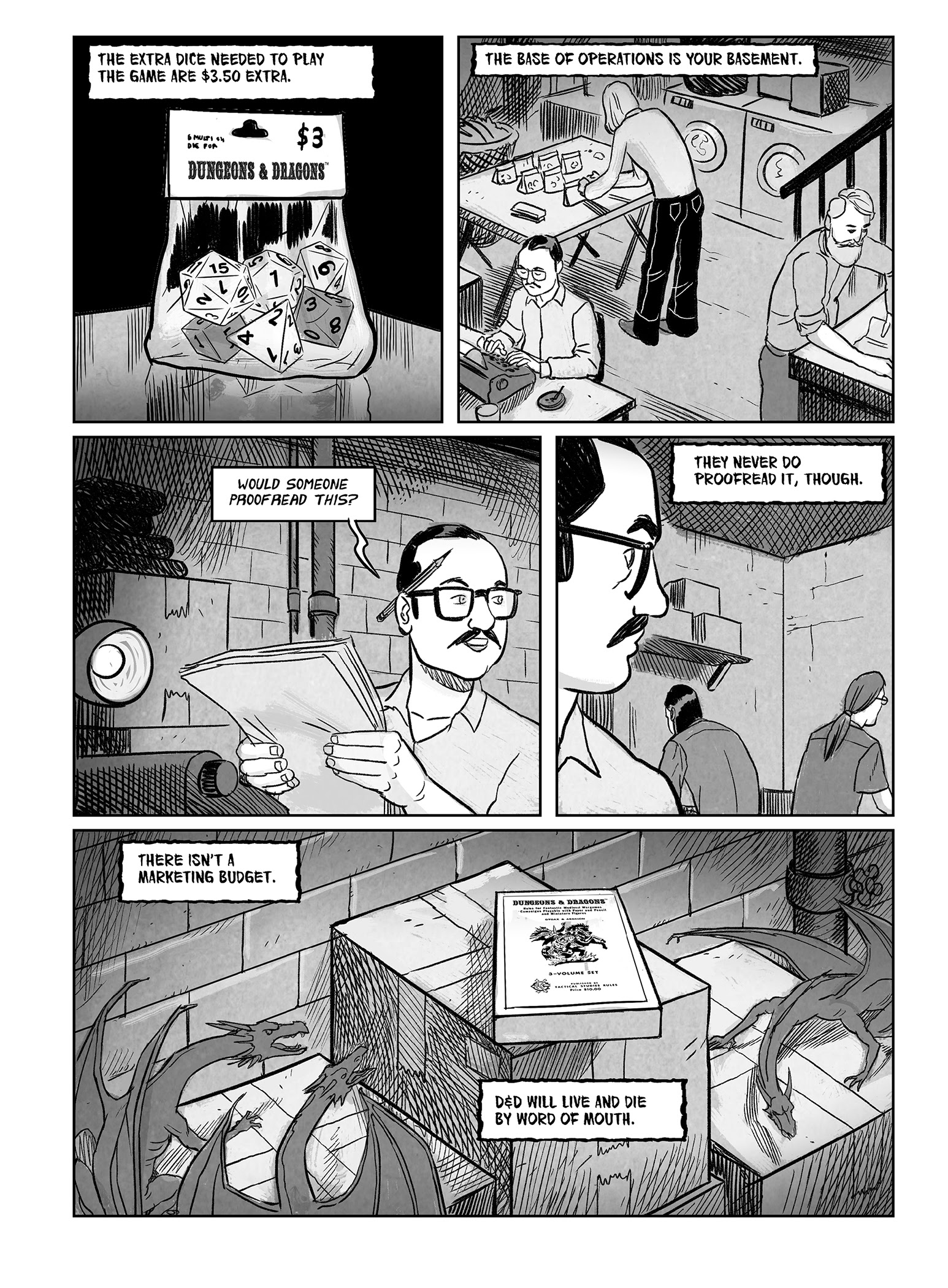 Read online Rise of the Dungeon Master: Gary Gygax and the Creation of D&D comic -  Issue # TPB - 73