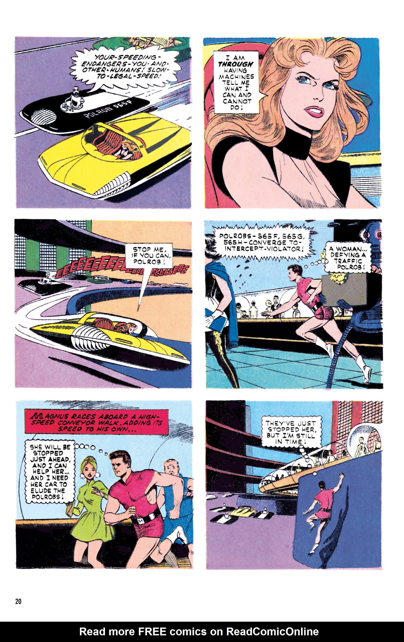 Read online Magnus, Robot Fighter Archives comic -  Issue # TPB 1 (Part 1) - 22