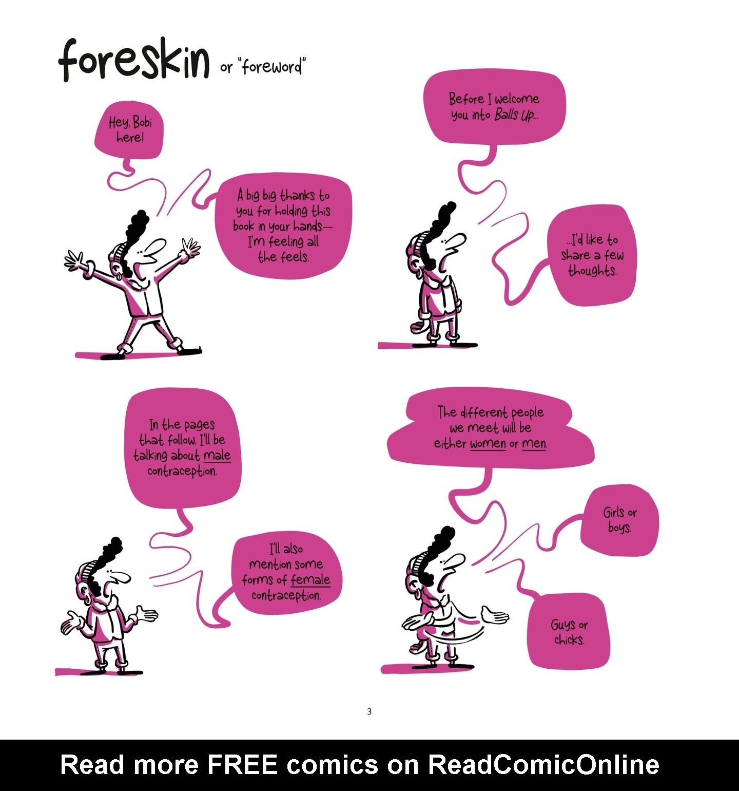 Read online Balls Up A Contraceptive Journey comic -  Issue # TPB - 3