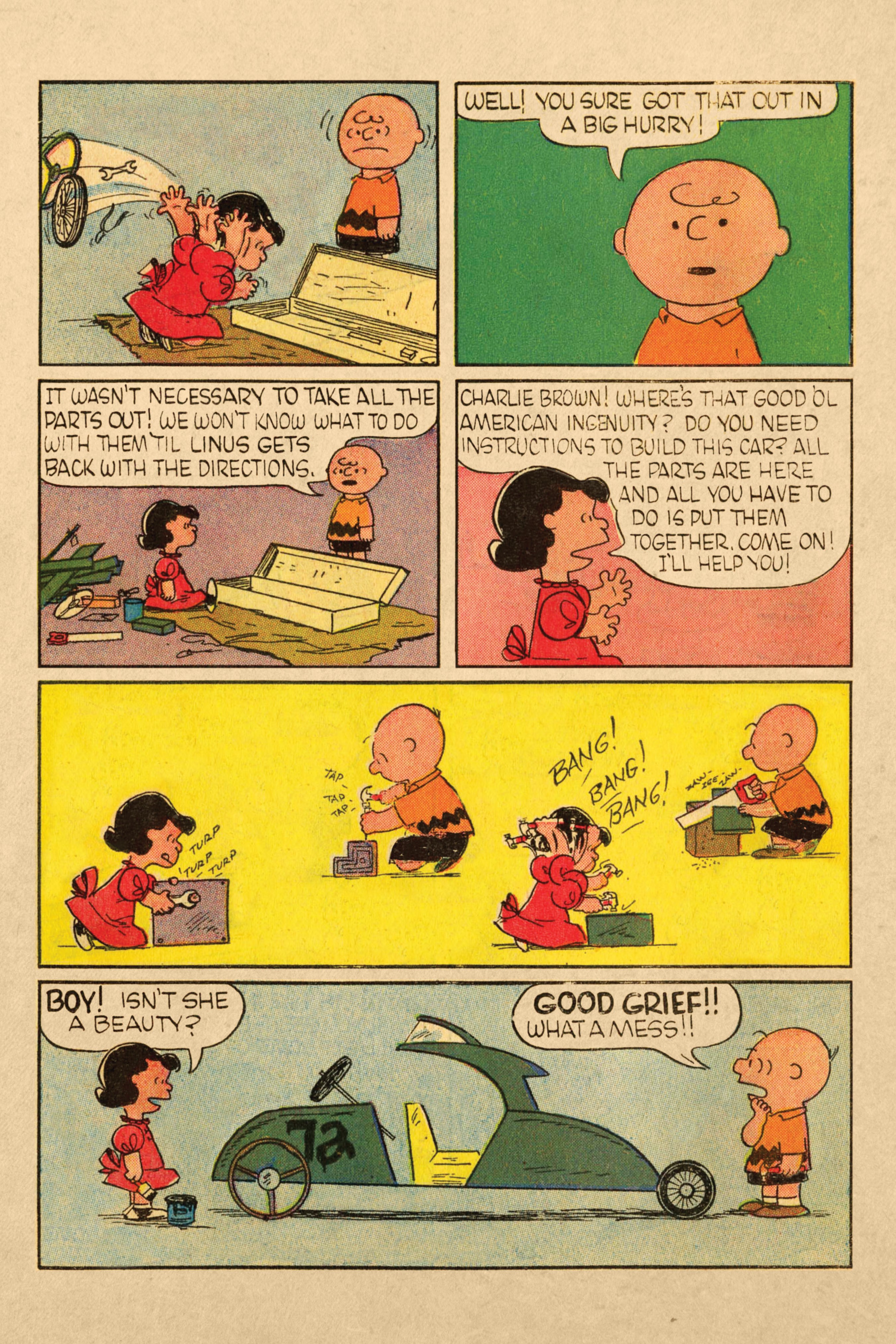 Read online Peanuts Dell Archive comic -  Issue # TPB (Part 2) - 98