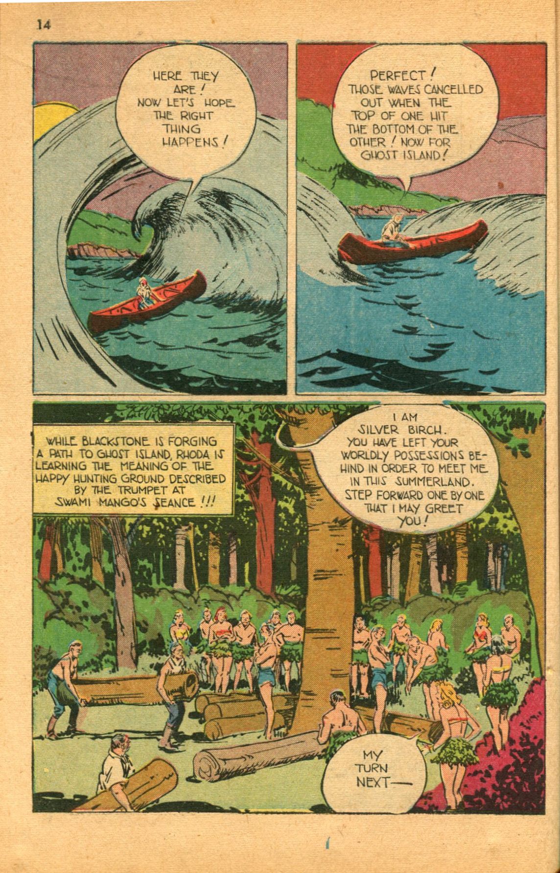 Read online Super-Magician Comics comic -  Issue #46 - 14