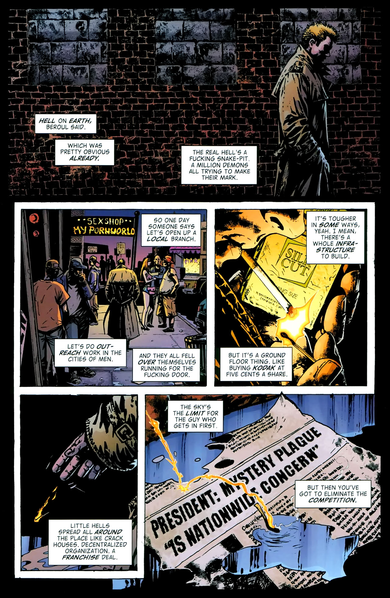 Read online John Constantine Hellblazer: All His Engines comic -  Issue # Full - 46