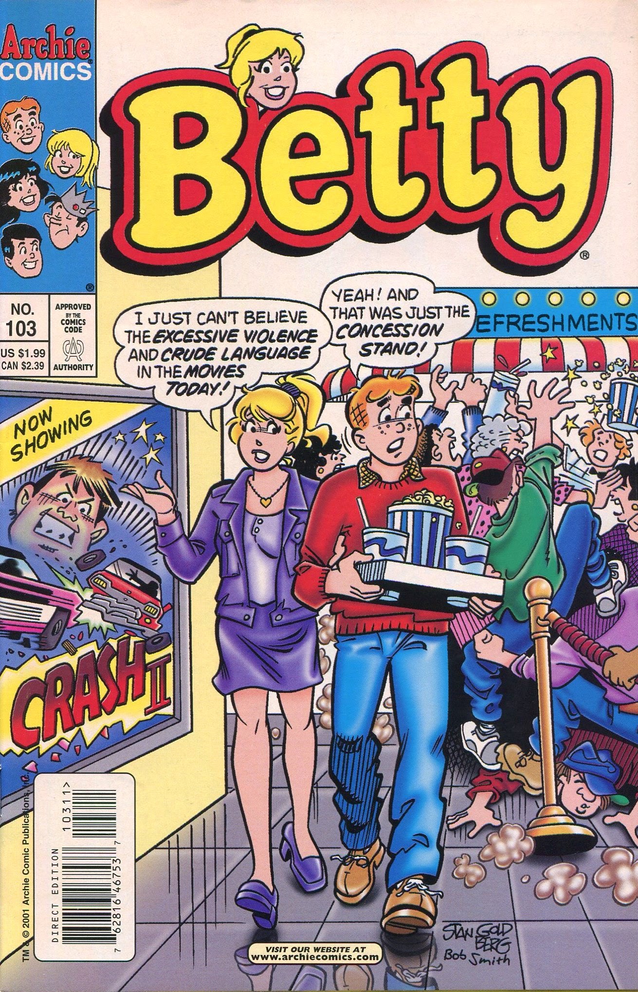 Read online Betty comic -  Issue #103 - 1