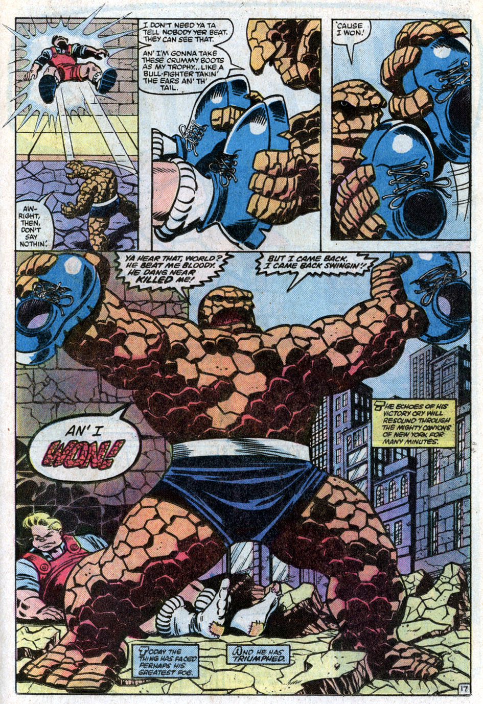 Read online The Thing comic -  Issue #7 - 18