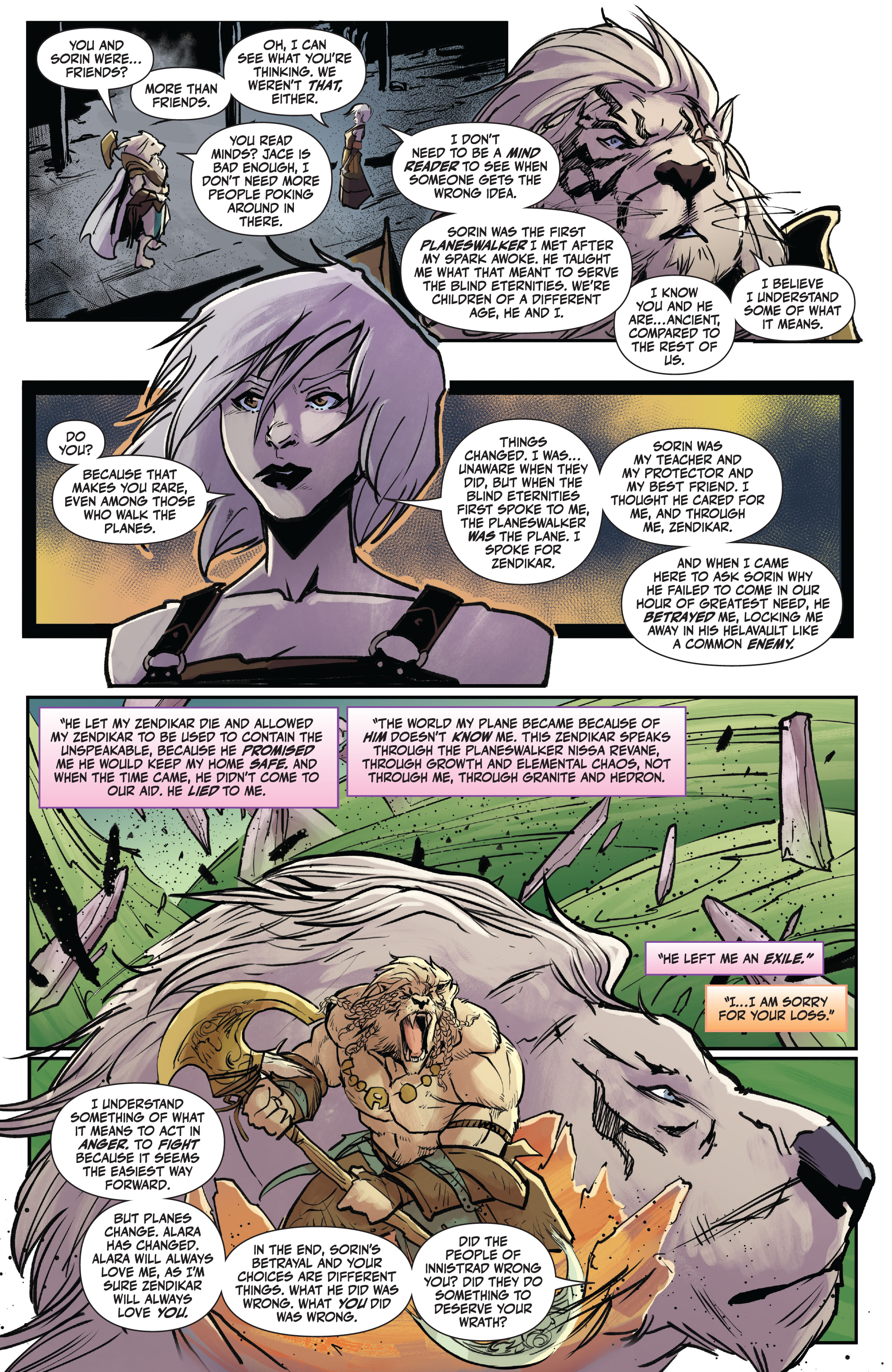Read online Magic: Ajani Goldmane comic -  Issue #1 - 22