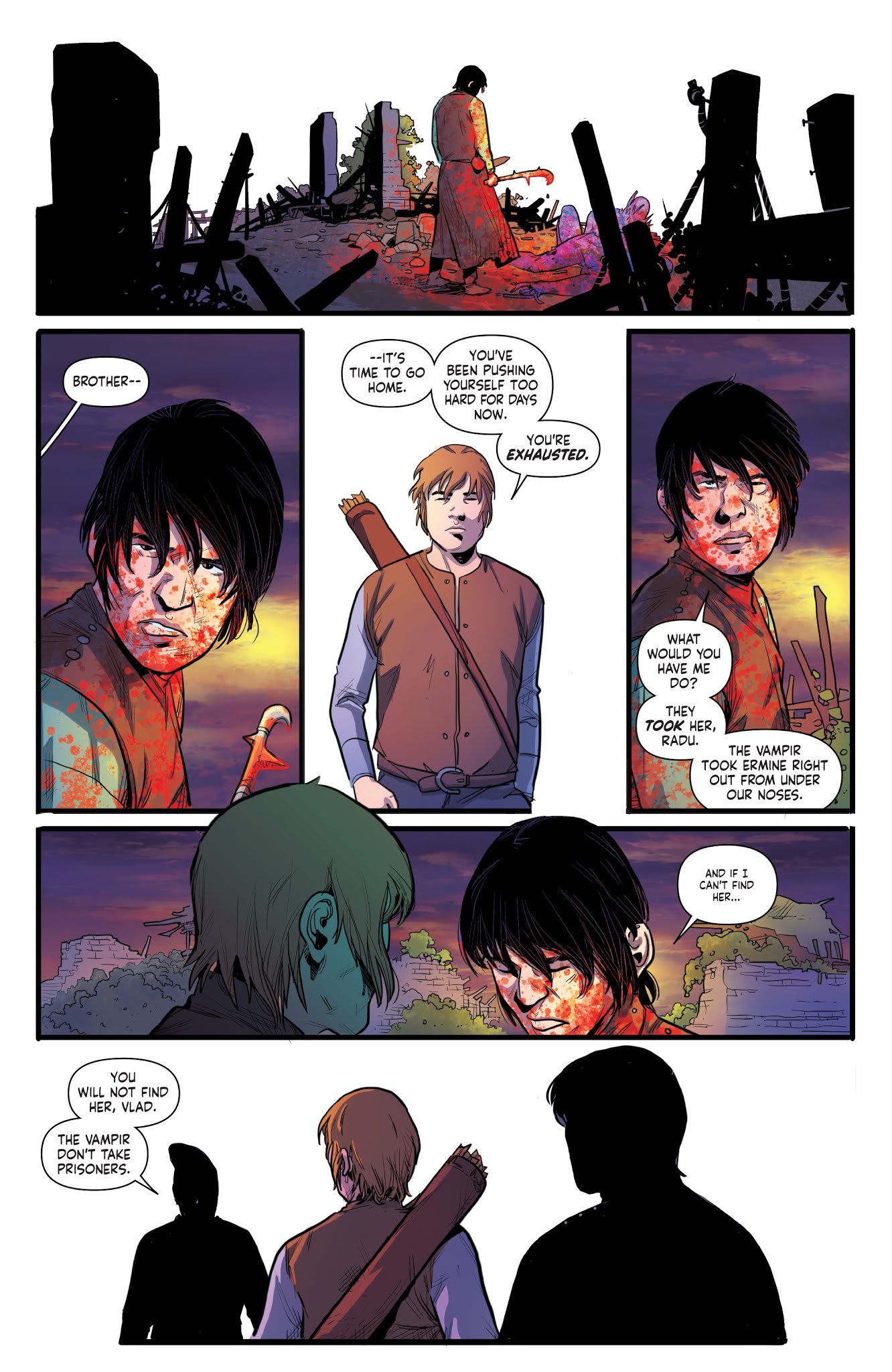 Read online Brothers Dracul comic -  Issue #4 - 4