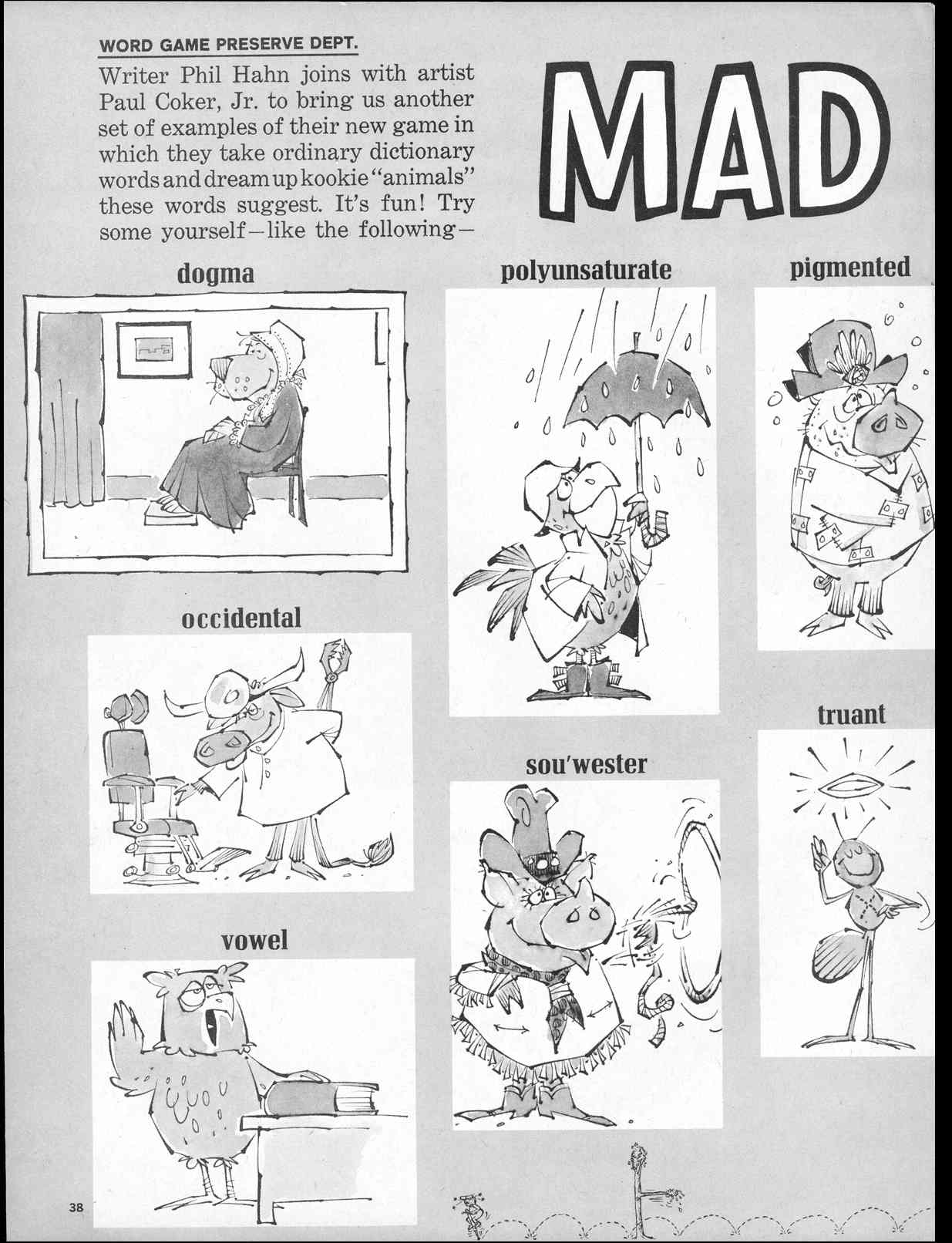 Read online MAD comic -  Issue #87 - 40