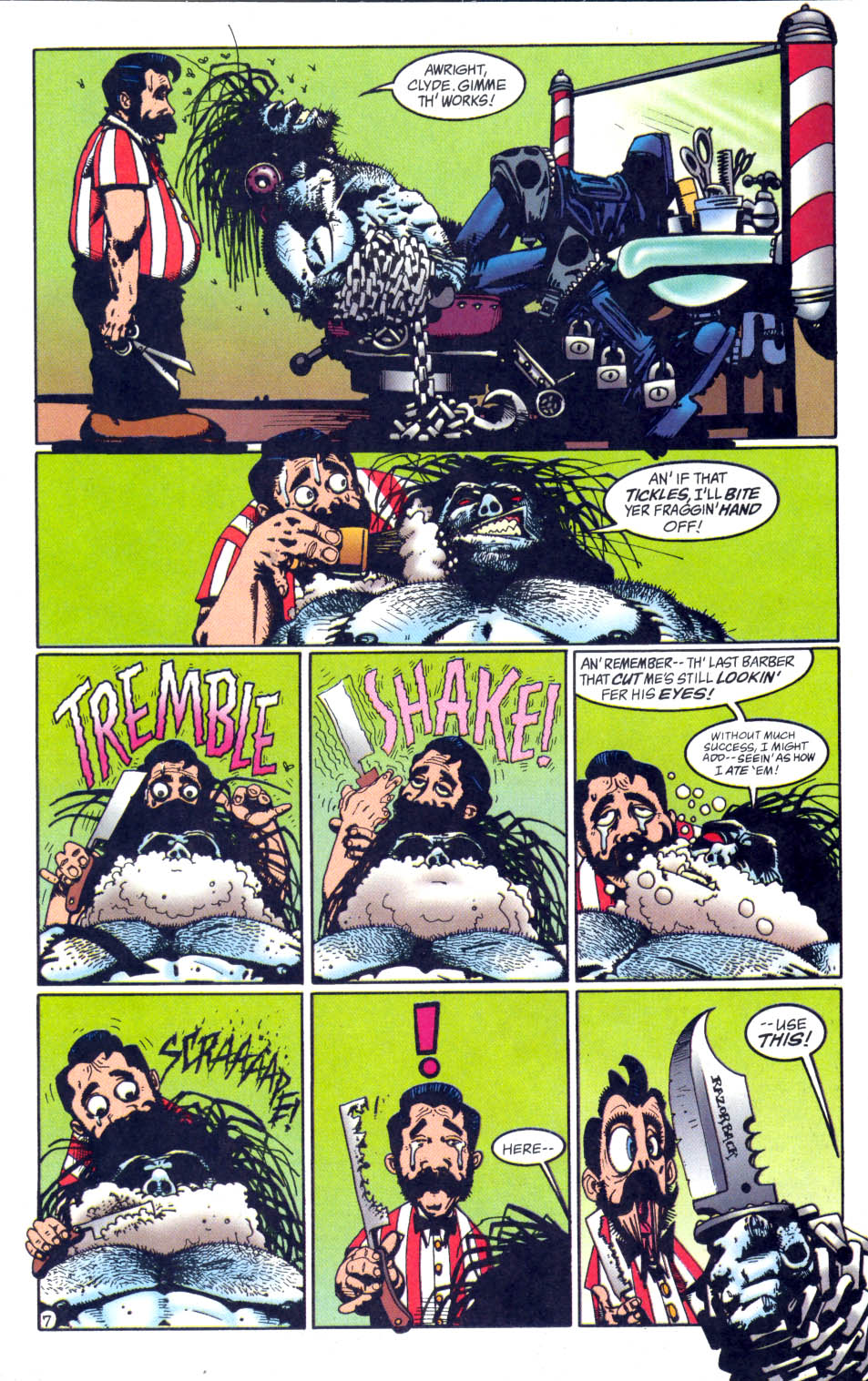 Read online Lobo: In The Chair comic -  Issue # Full - 8