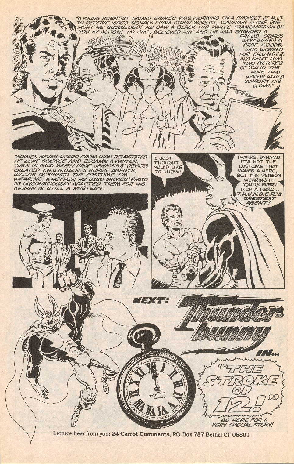 Read online Thunderbunny comic -  Issue #11 - 32