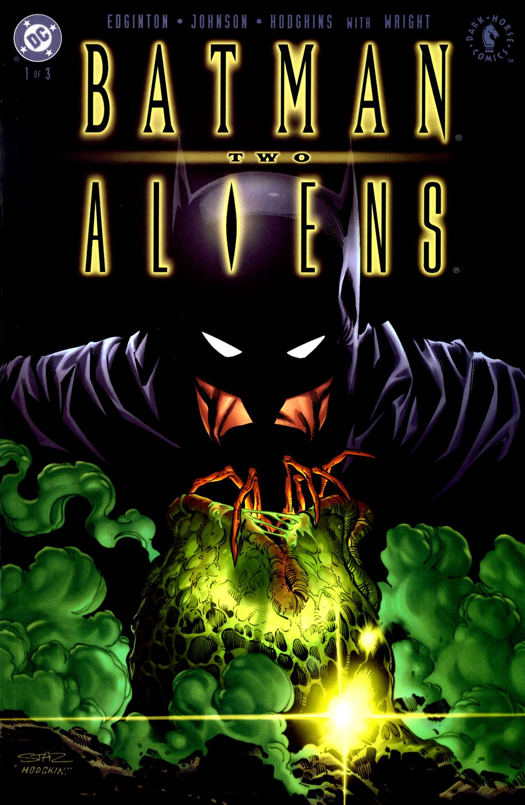 Read online Batman/Aliens II comic -  Issue #1 - 1