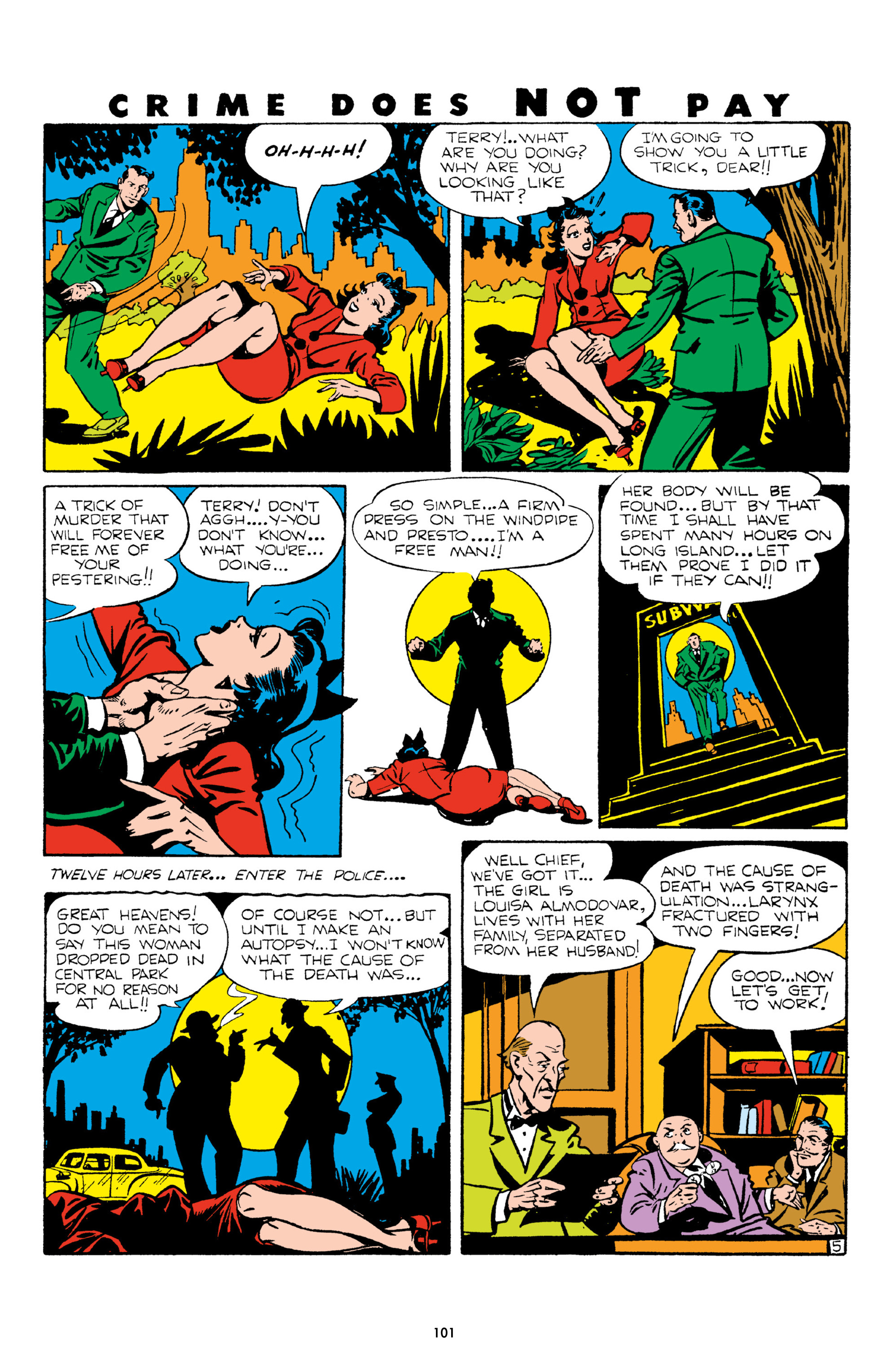 Read online Crime Does Not Pay Archives comic -  Issue # TPB 5 (Part 2) - 1