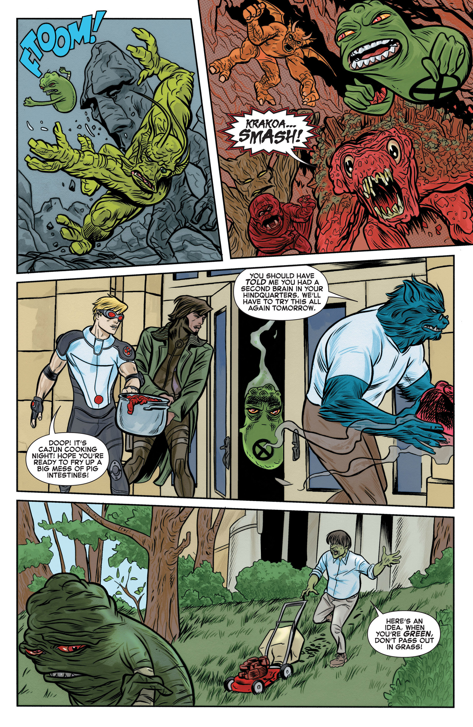 Read online Wolverine & The X-Men comic -  Issue #17 - 19