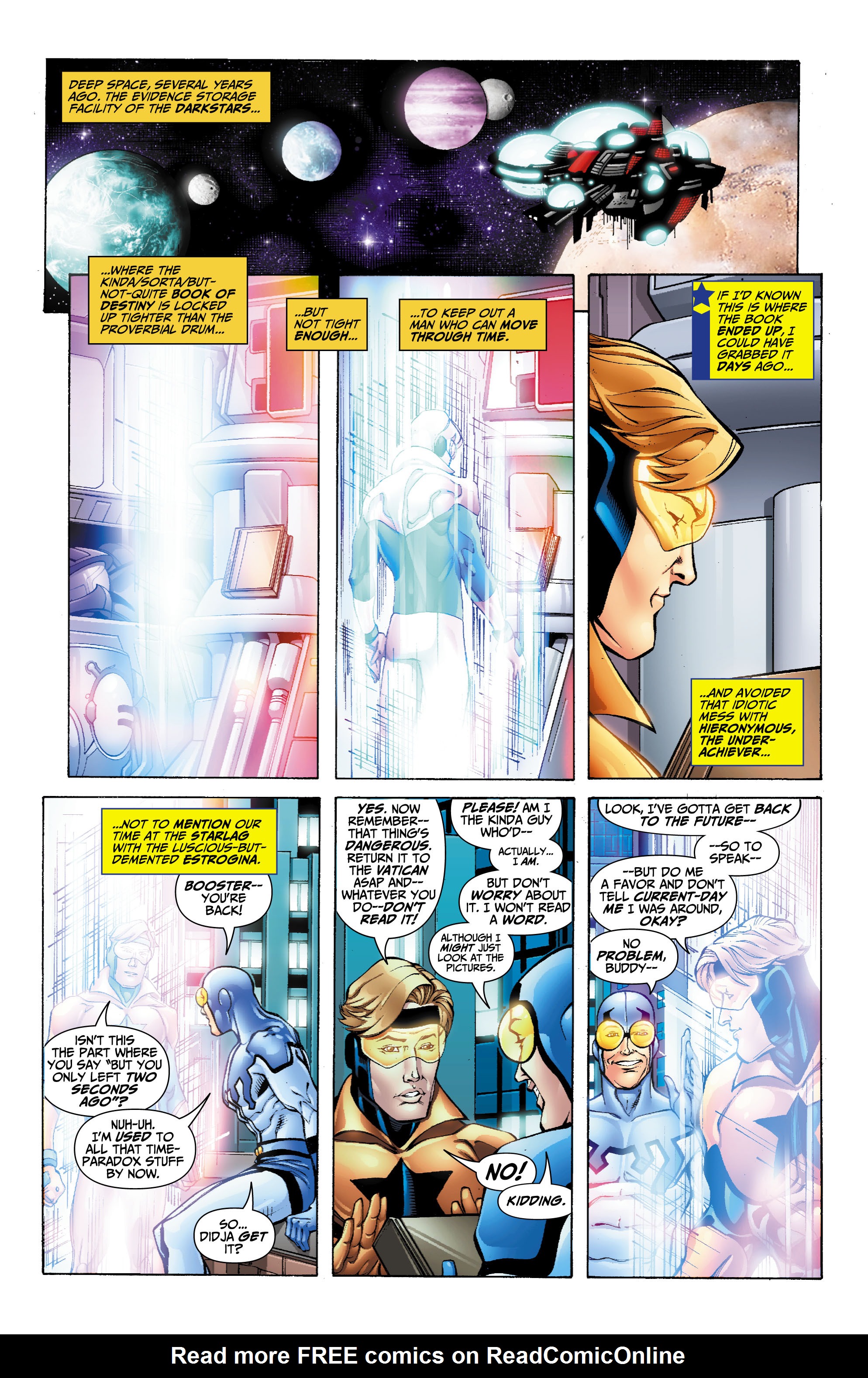 Read online Booster Gold (2007) comic -  Issue #38 - 2