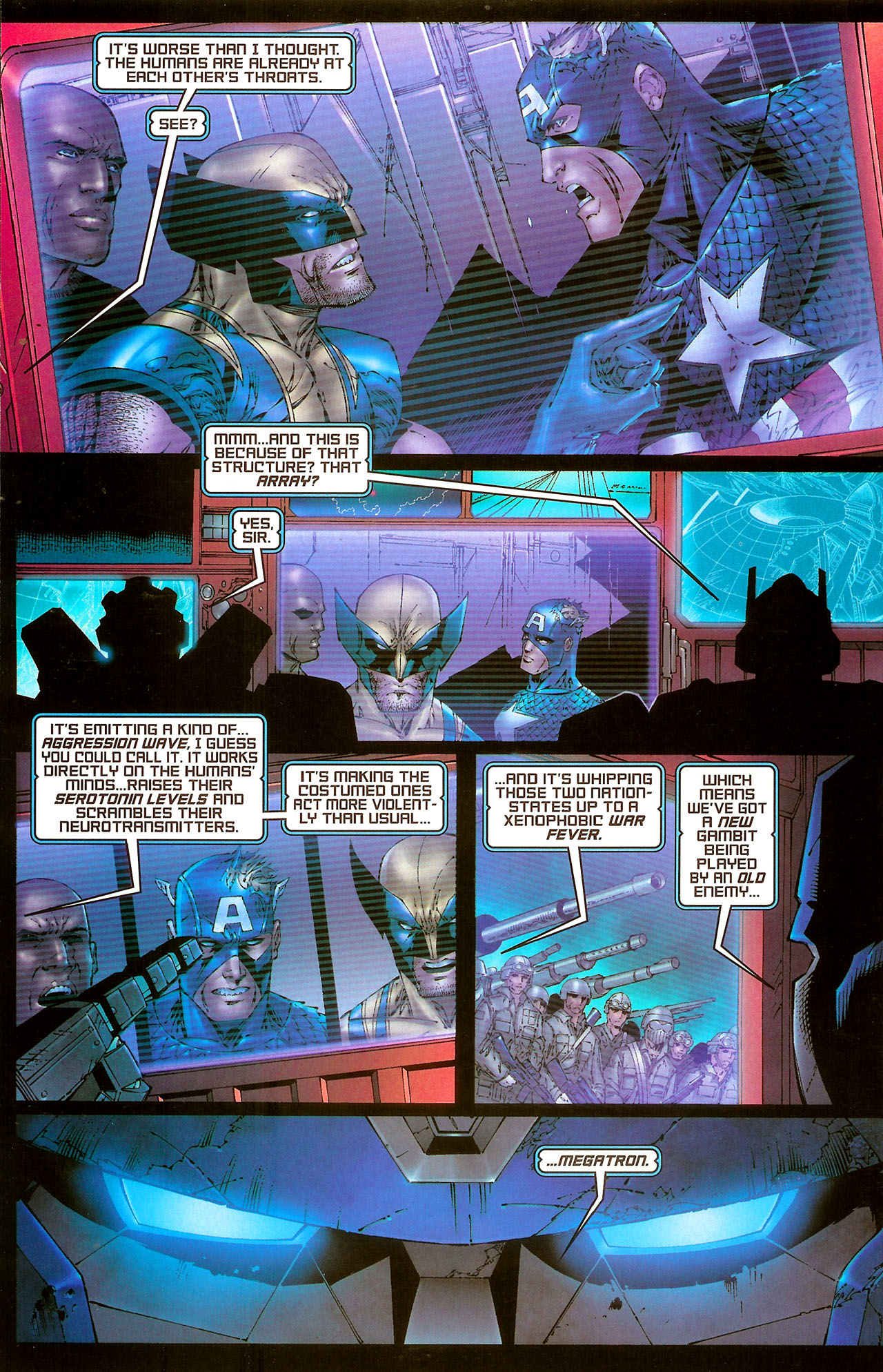 Read online New Avengers/Transformers comic -  Issue #1 - 15