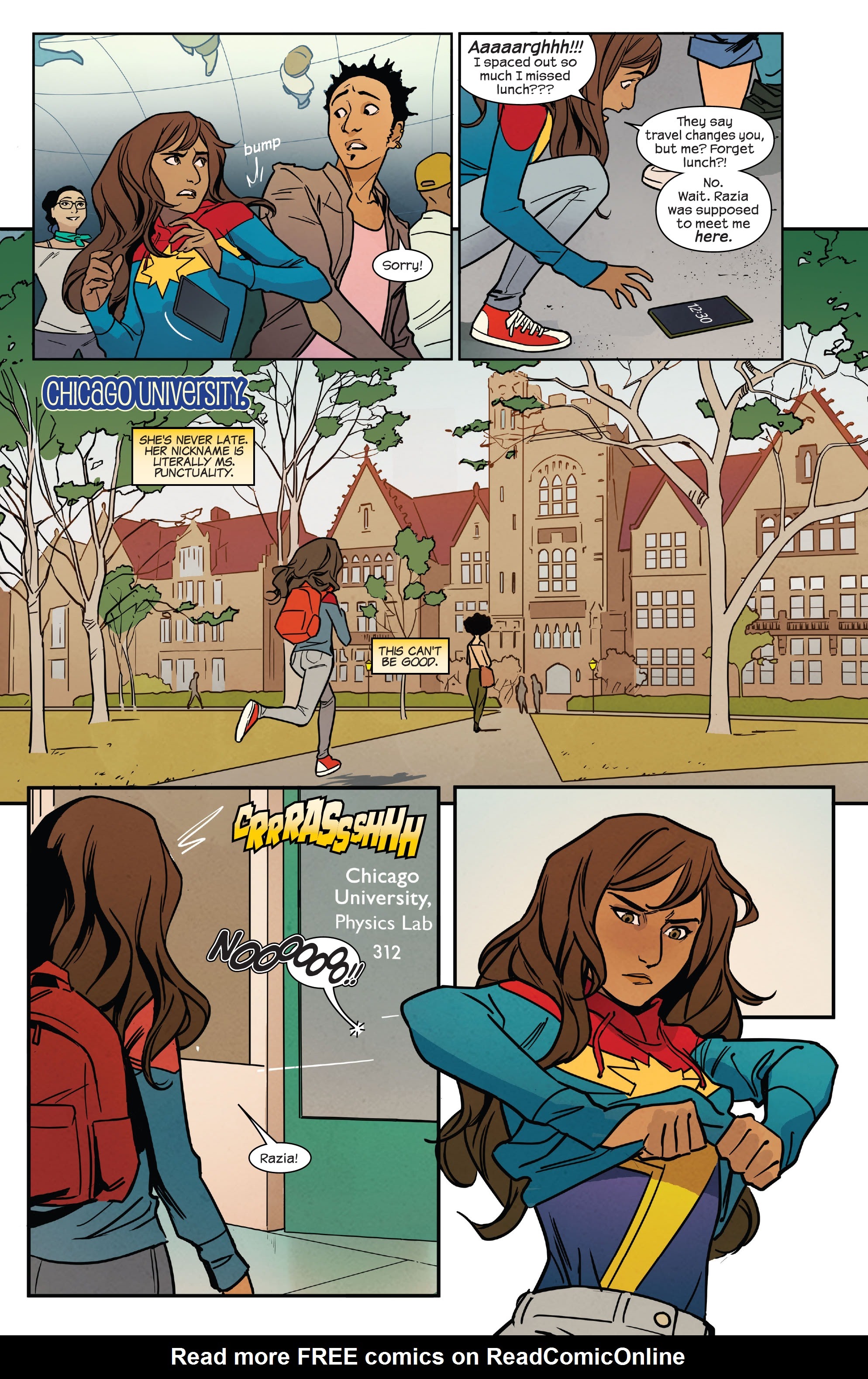 Read online Ms. Marvel: Beyond the Limit comic -  Issue #1 - 9