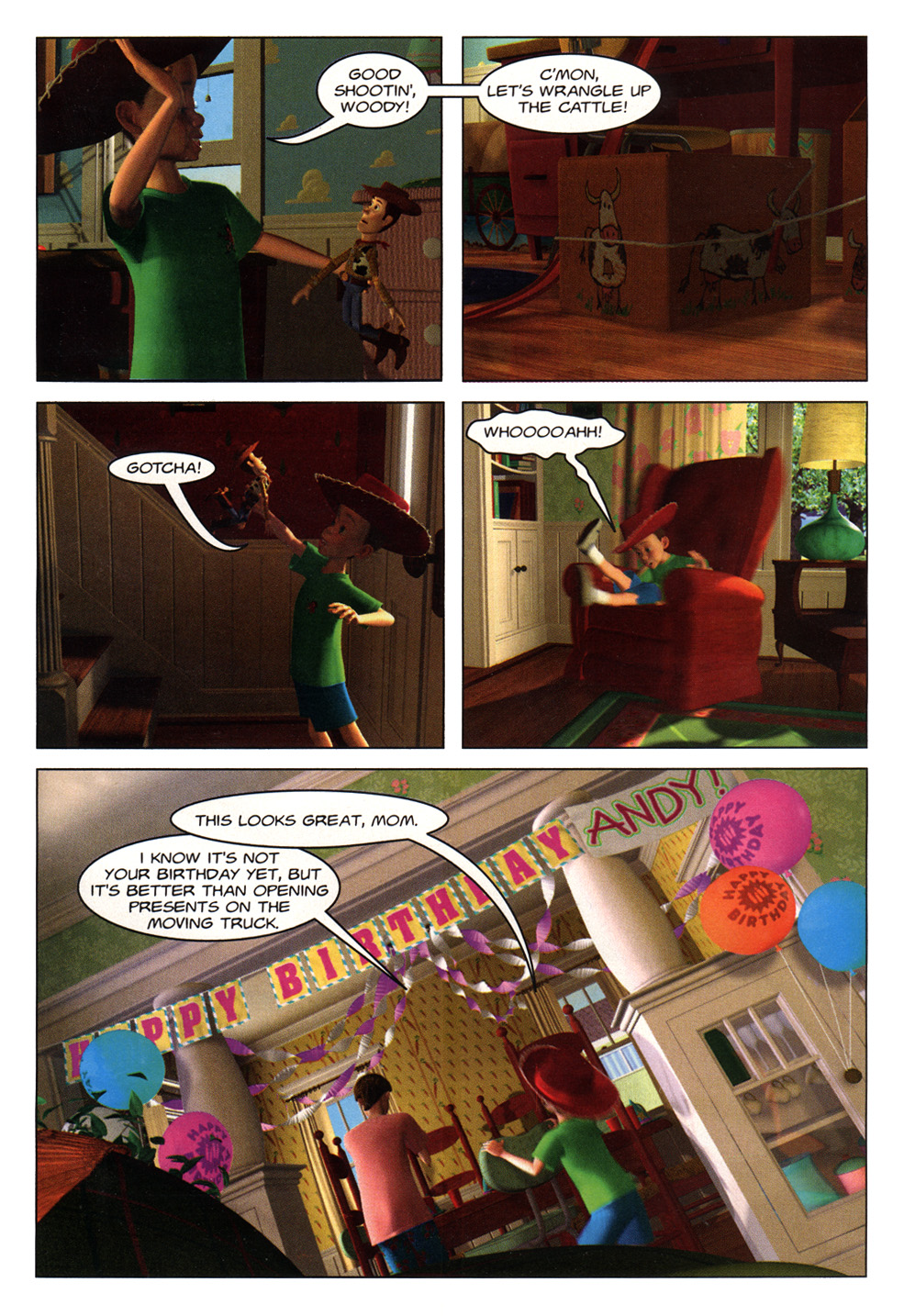 Read online Disney's Toy Story comic -  Issue #1 - 4