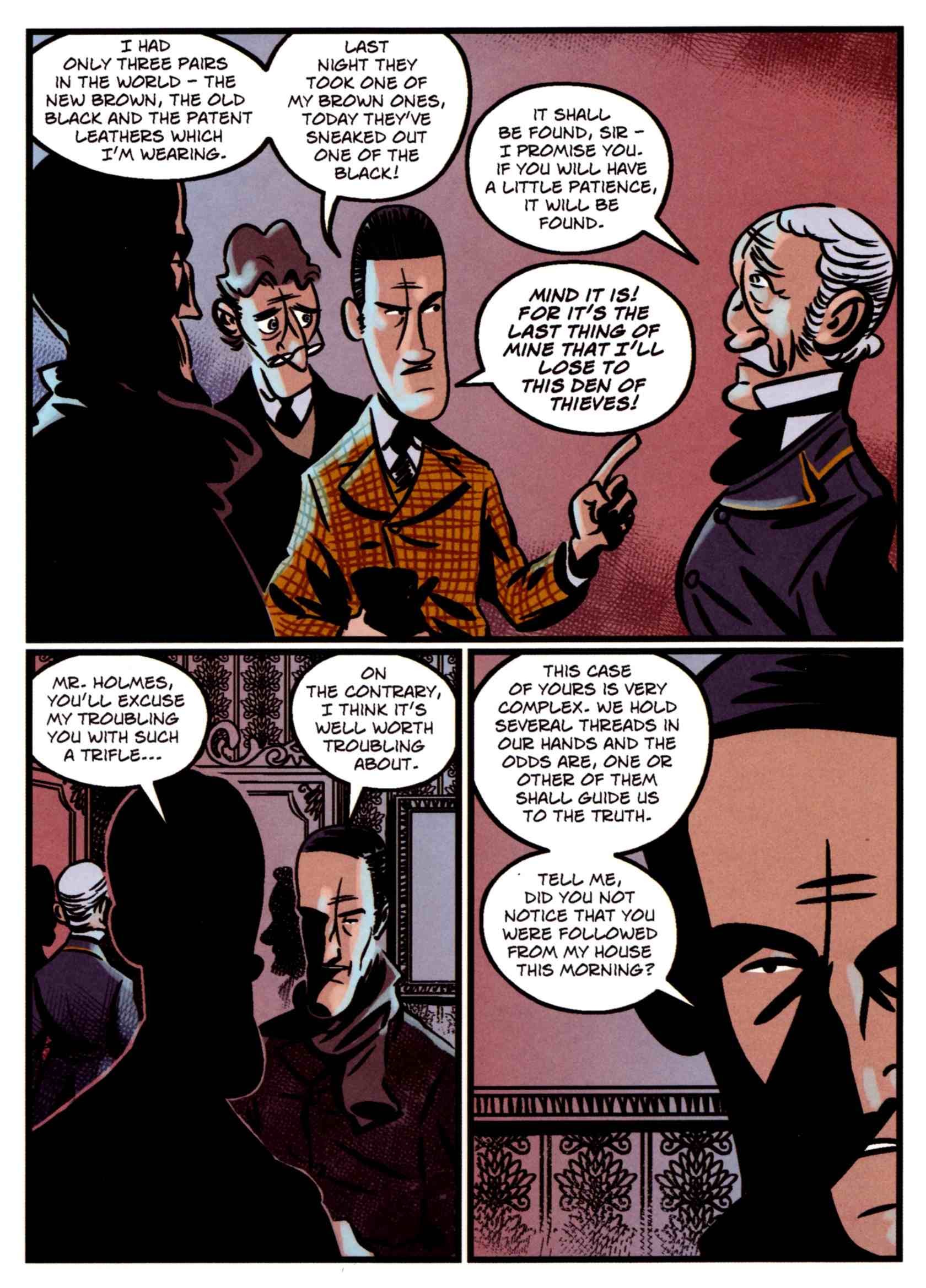 Read online The Hound of the Baskervilles (2009) comic -  Issue # TPB - 46