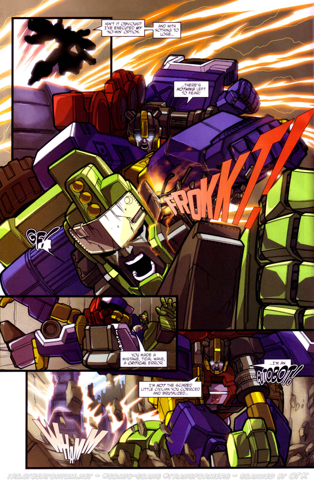 Read online Transformers Energon comic -  Issue #24 - 19