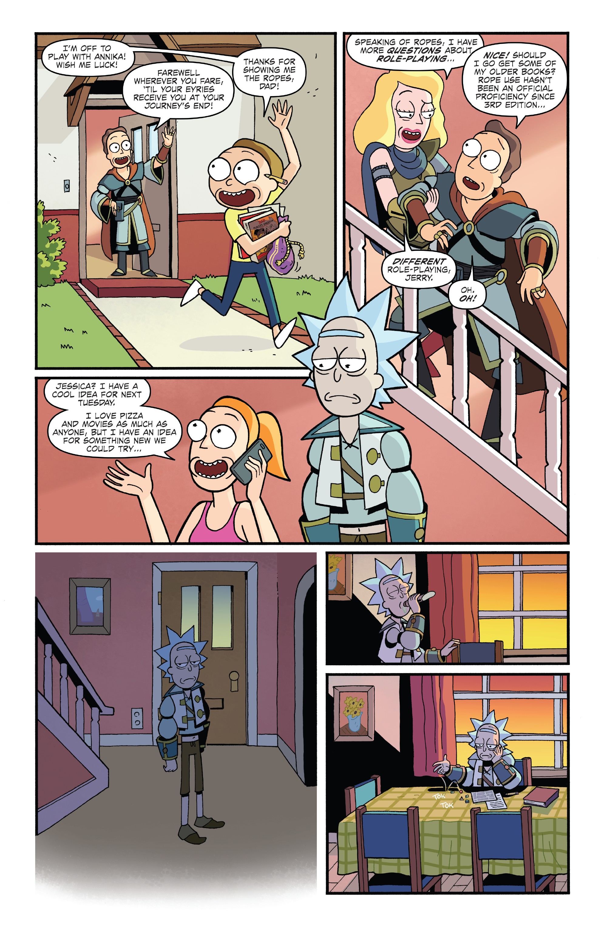 Read online Rick and Morty vs Dungeons & Dragons comic -  Issue #4 - 26