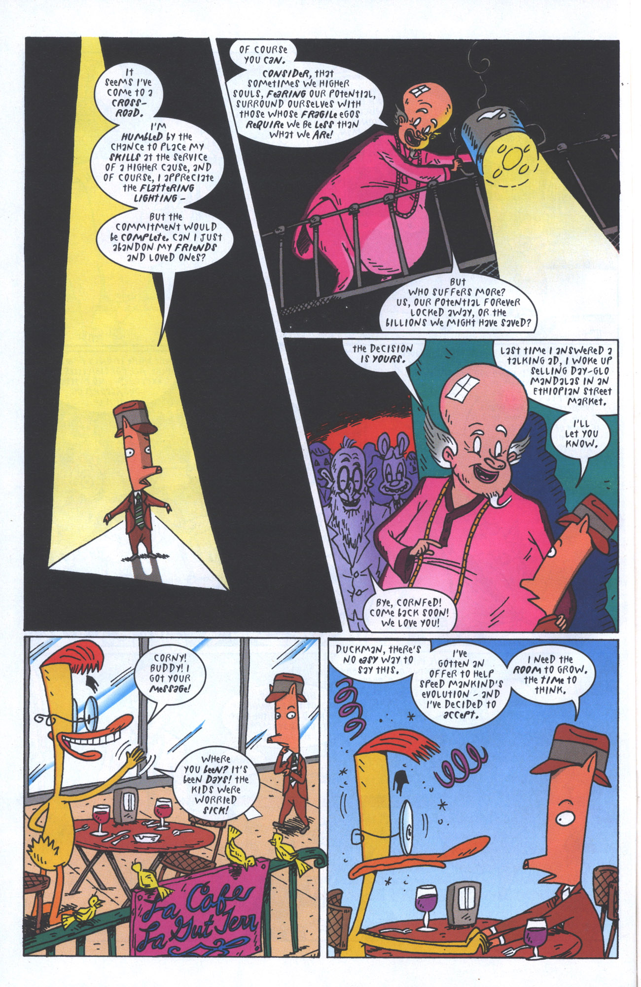 Read online Duckman (1994) comic -  Issue #4 - 12